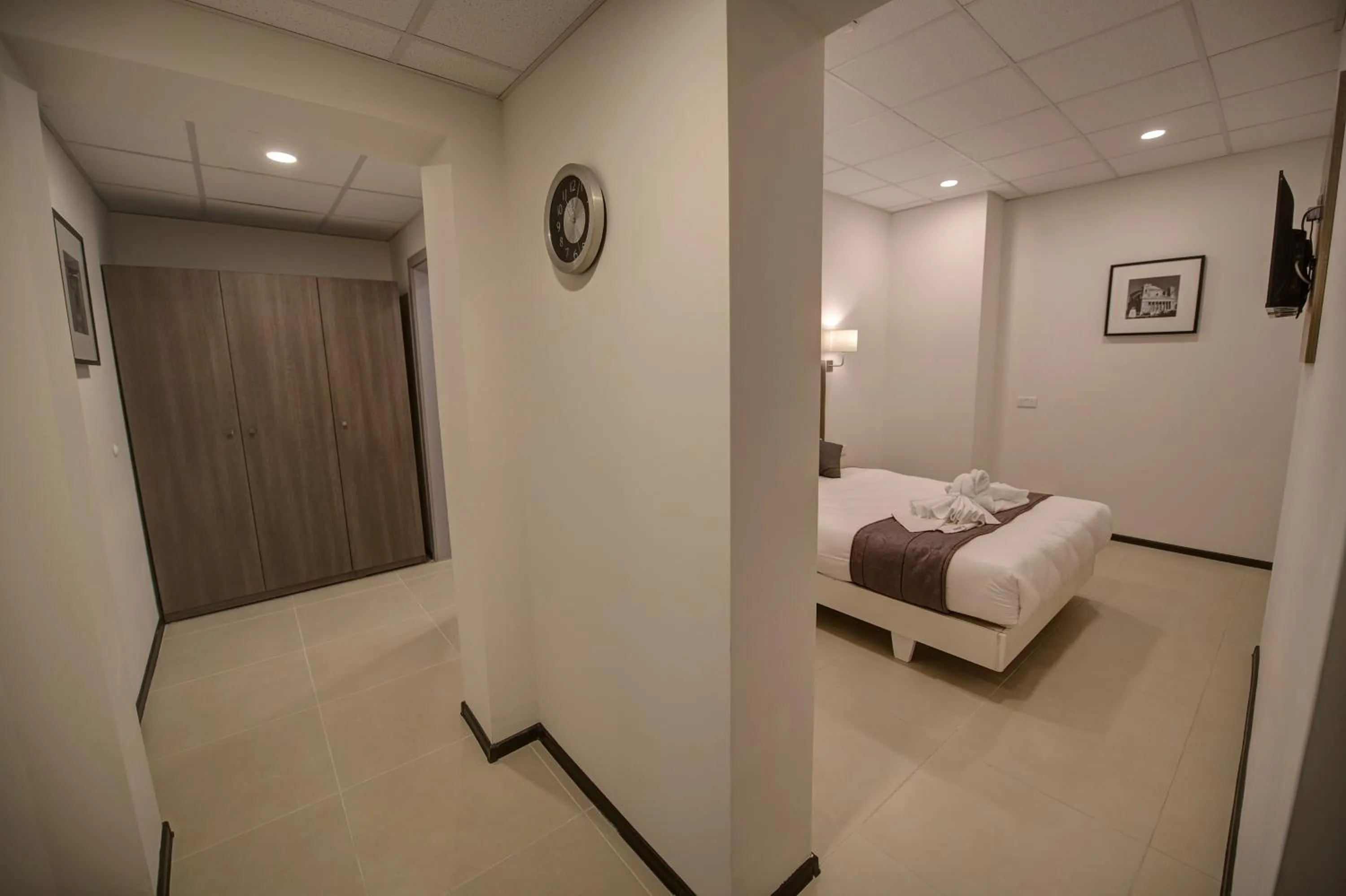 Photo of the whole room, Bed in Europa Hotel