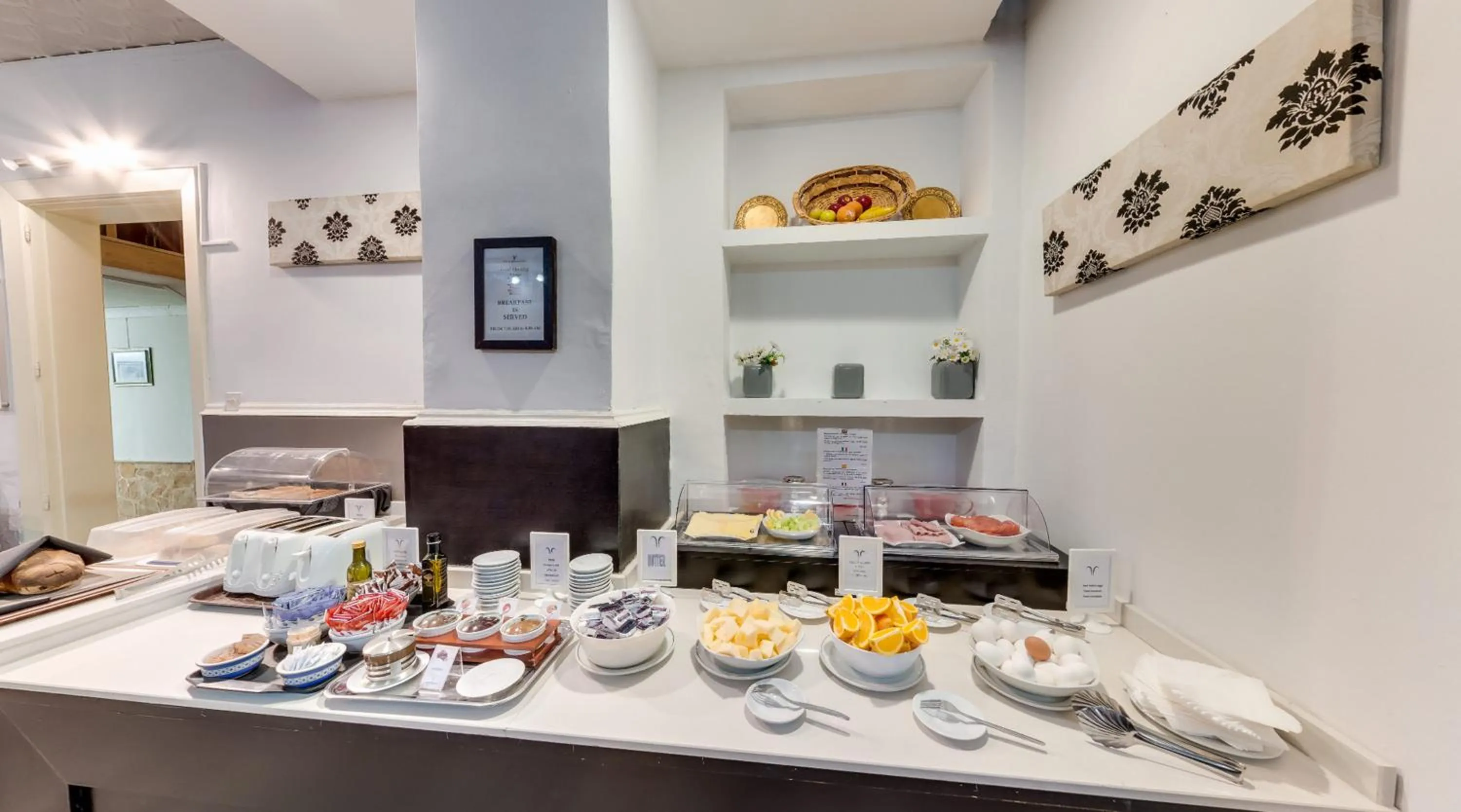 Food close-up in Europa Hotel