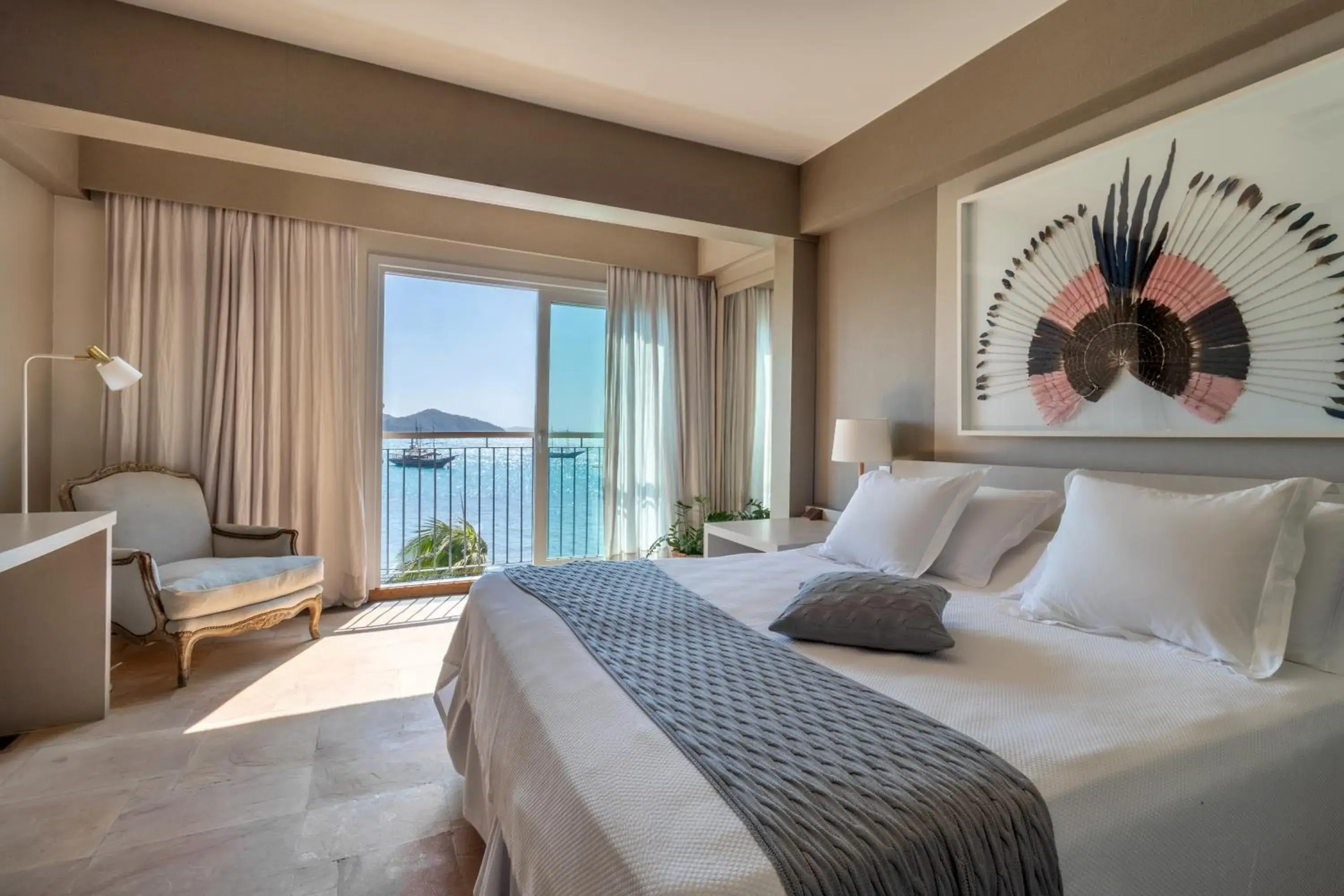 Classic Double Room with Sea View in Casas Brancas Boutique Hotel & Spa Classic Double Room with Sea View in Casas Brancas Boutique Hotel & Spa
