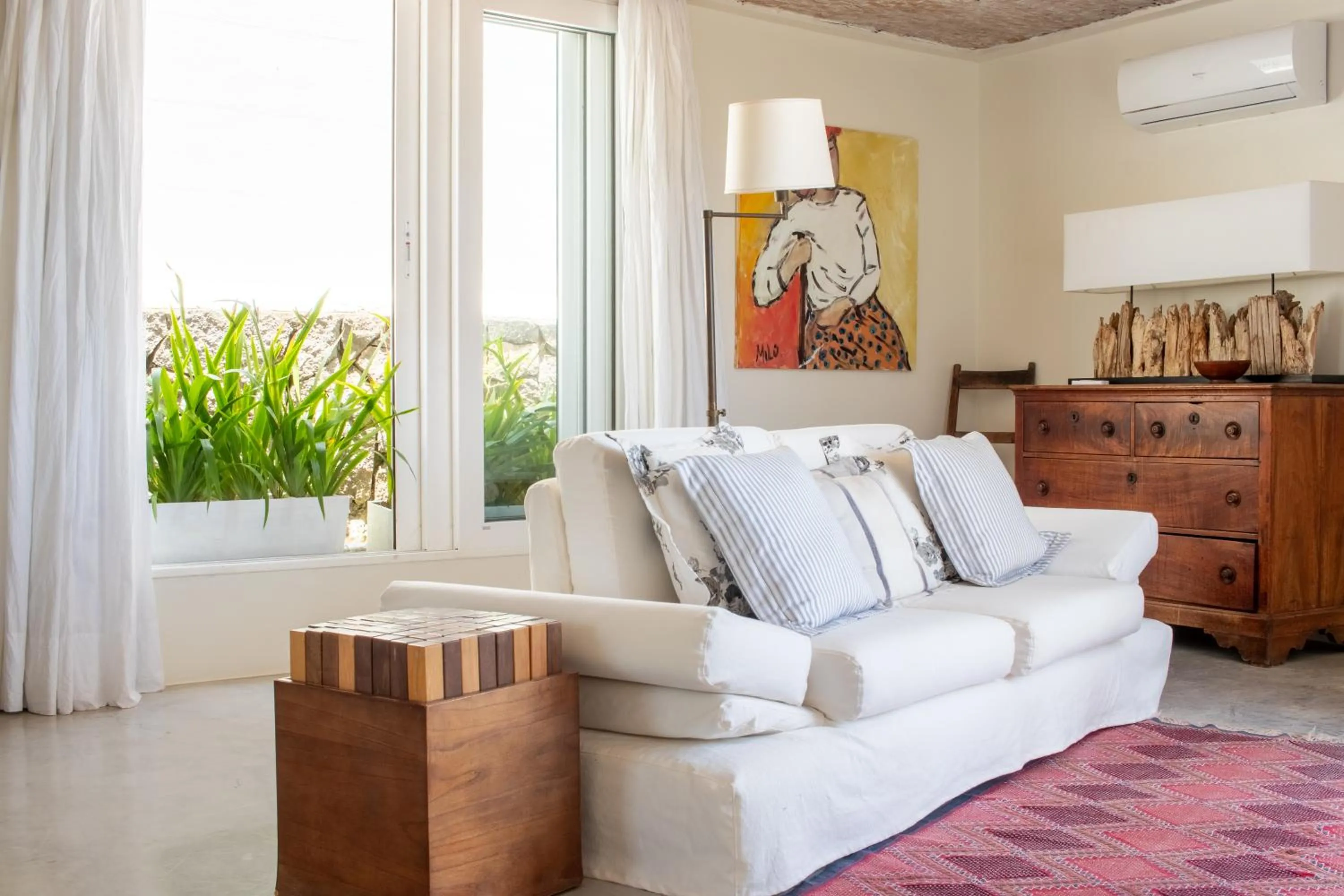 Living room in Casas Brancas Boutique Hotel & Spa