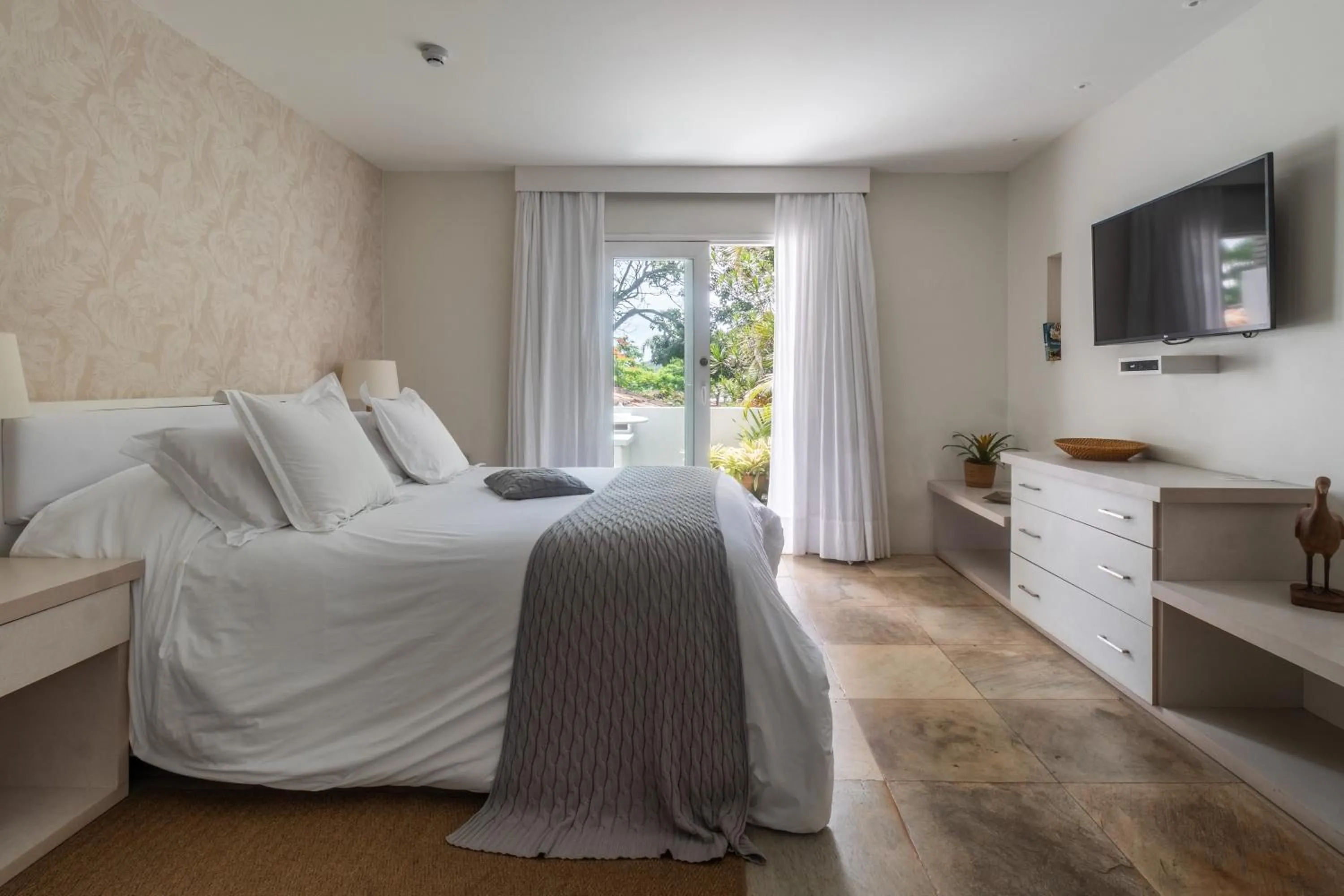 Bed in Casas Brancas Boutique Hotel & Spa