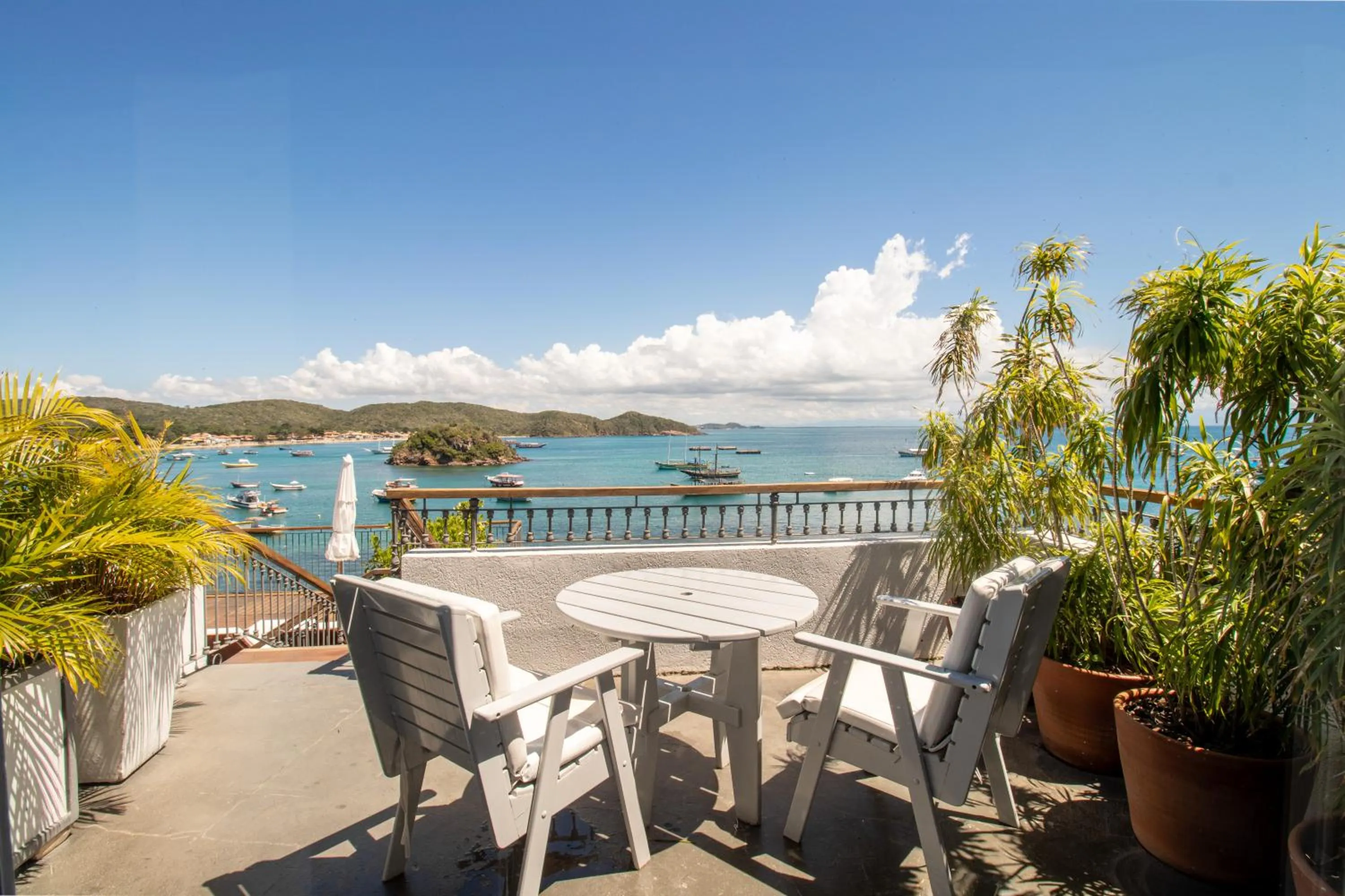 Balcony/Terrace in Casas Brancas Boutique Hotel & Spa