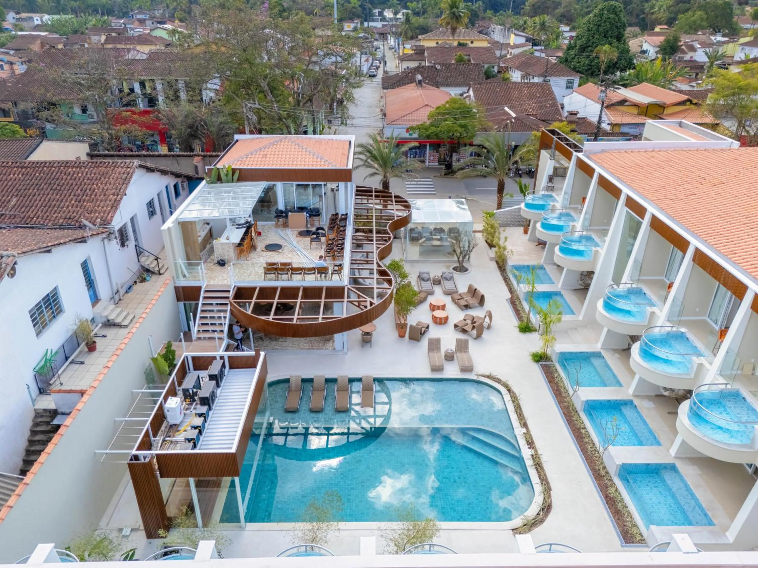Property building in Pousada Estrela de Paraty