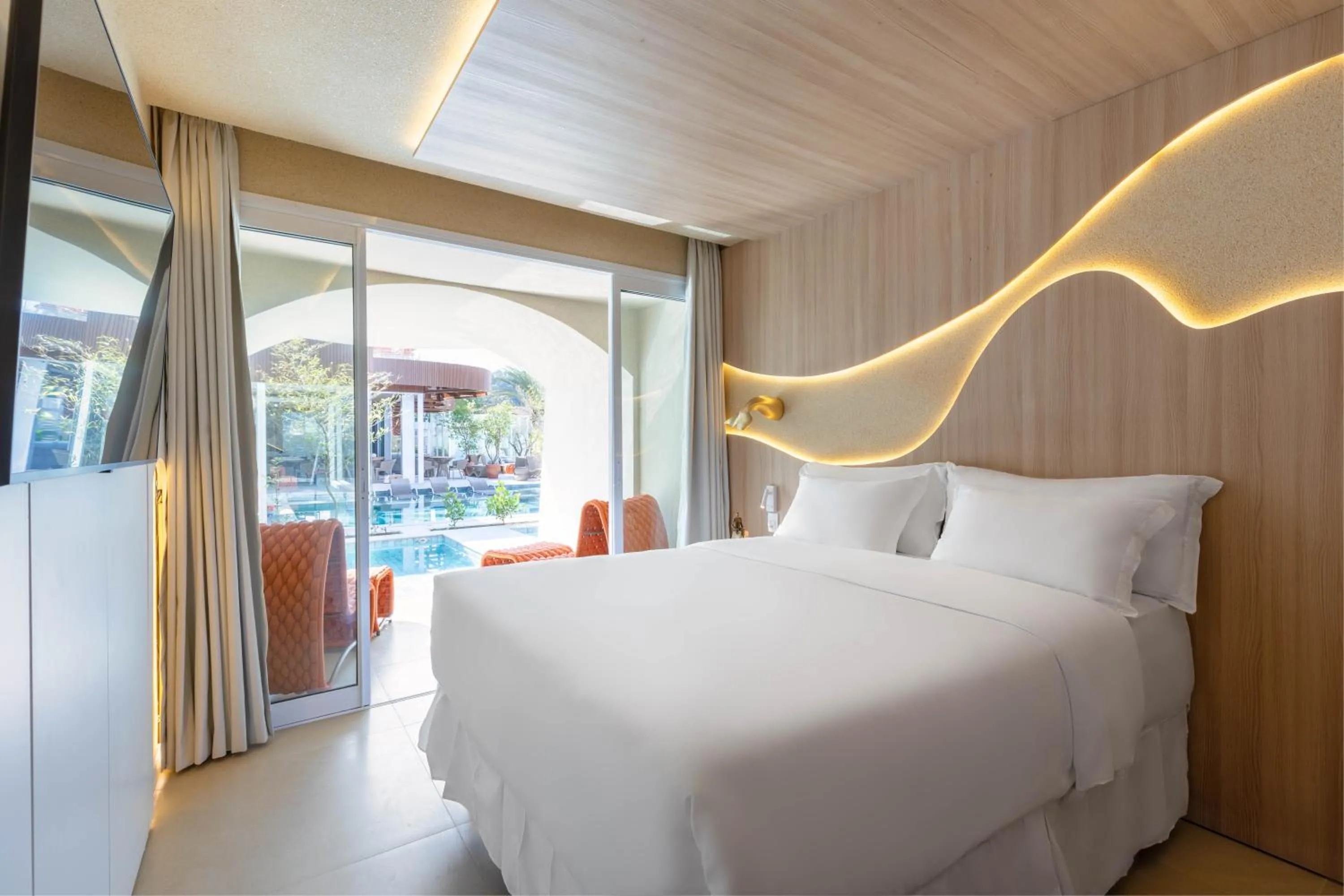 Bed in Pousada Estrela de Paraty