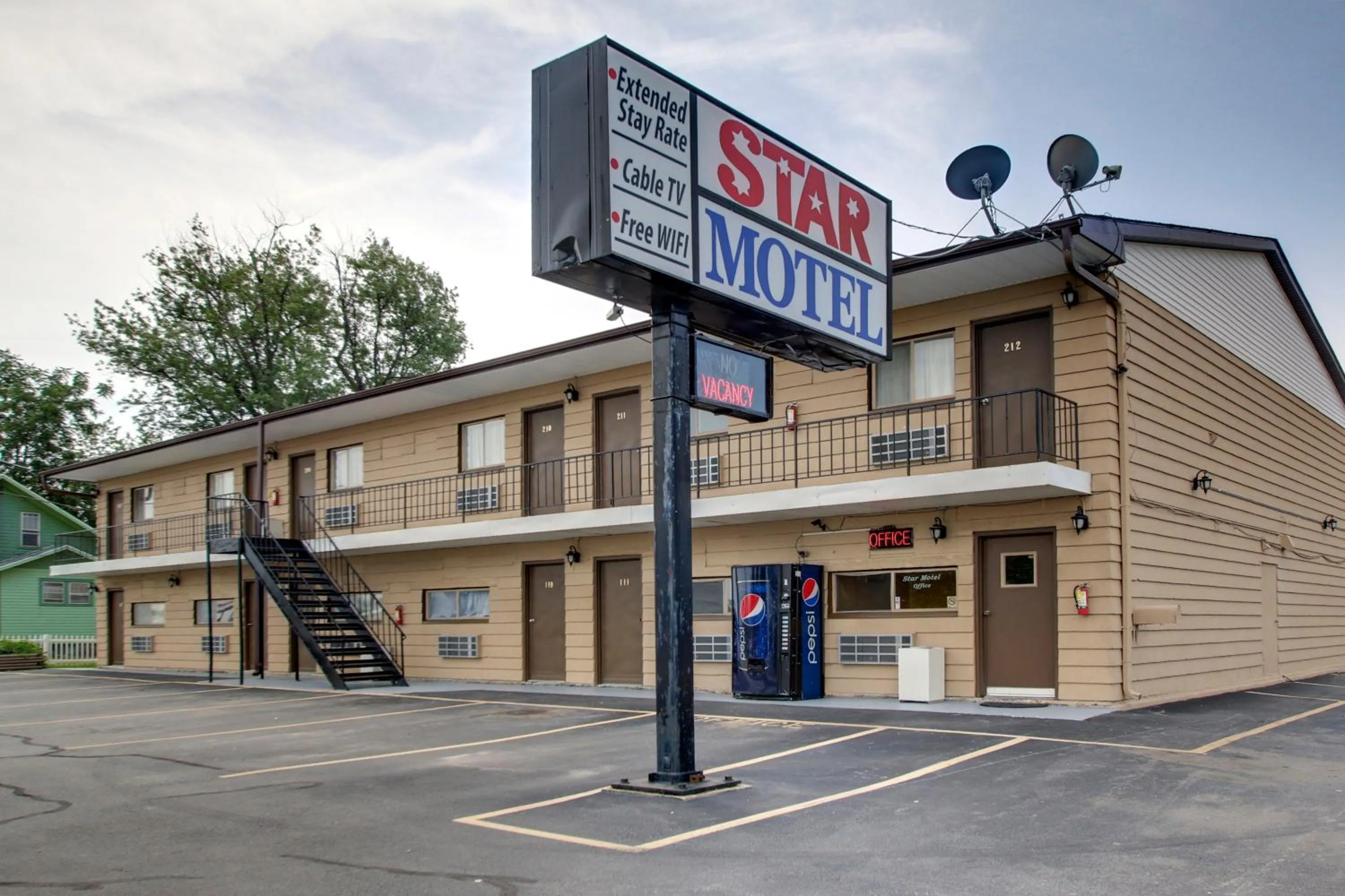 Street view in Star Motel