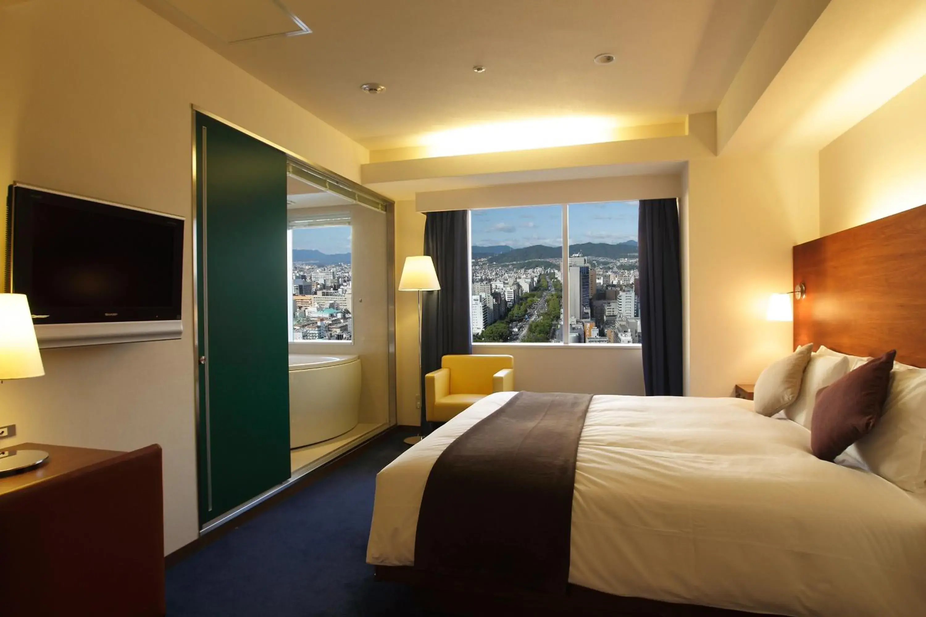 Executive King Room High Floor 21㎡ - Non-Smoking in Oriental Hotel Hiroshima Executive King Room High Floor 21㎡ - Non-Smoking in Oriental Hotel Hiroshima