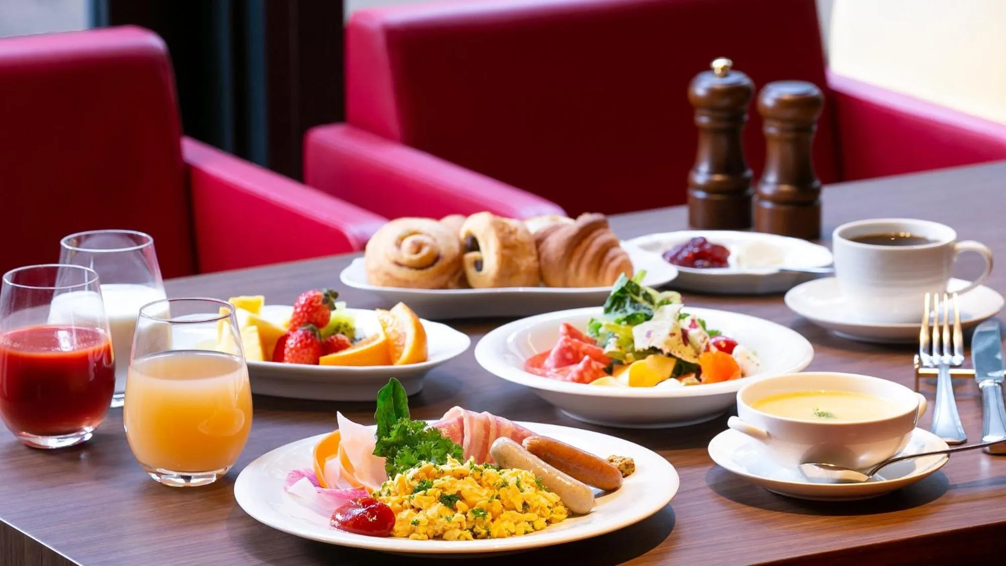 Restaurant/places to eat in Oriental Hotel Hiroshima