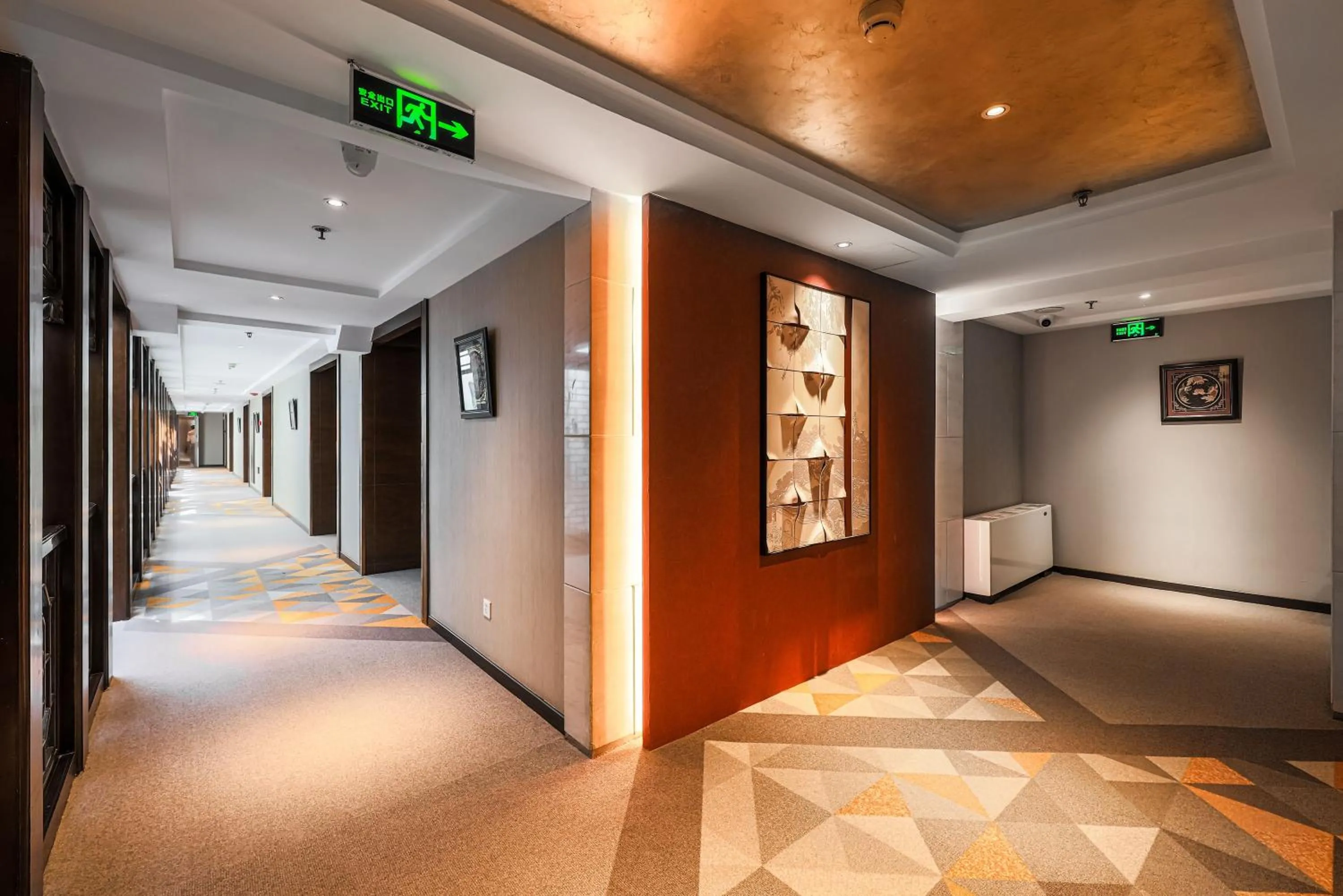 Seating area, Bed in UrCove by HYATT Beijing Forbidden City