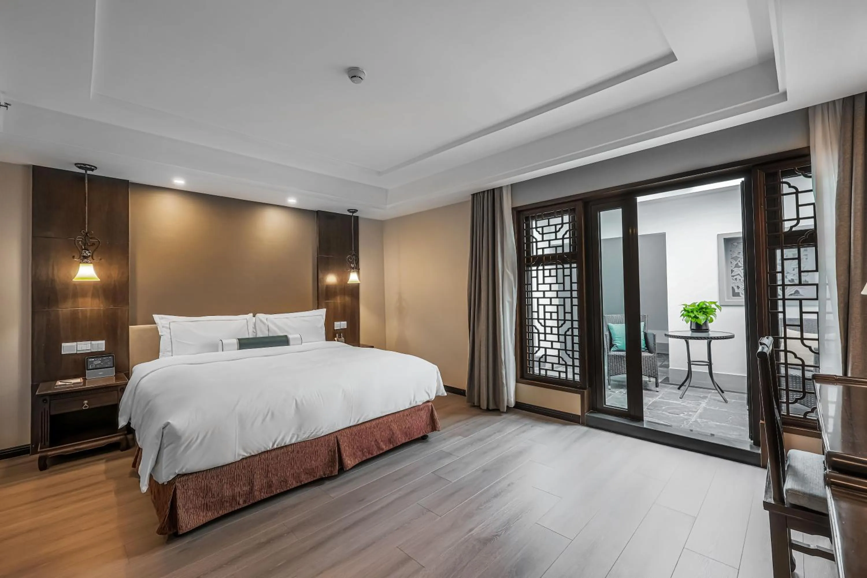 Photo of the whole room, Bed in UrCove by HYATT Beijing Forbidden City