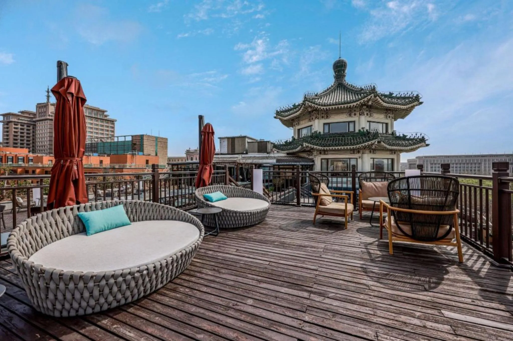 Balcony/Terrace in UrCove by HYATT Beijing Forbidden City
