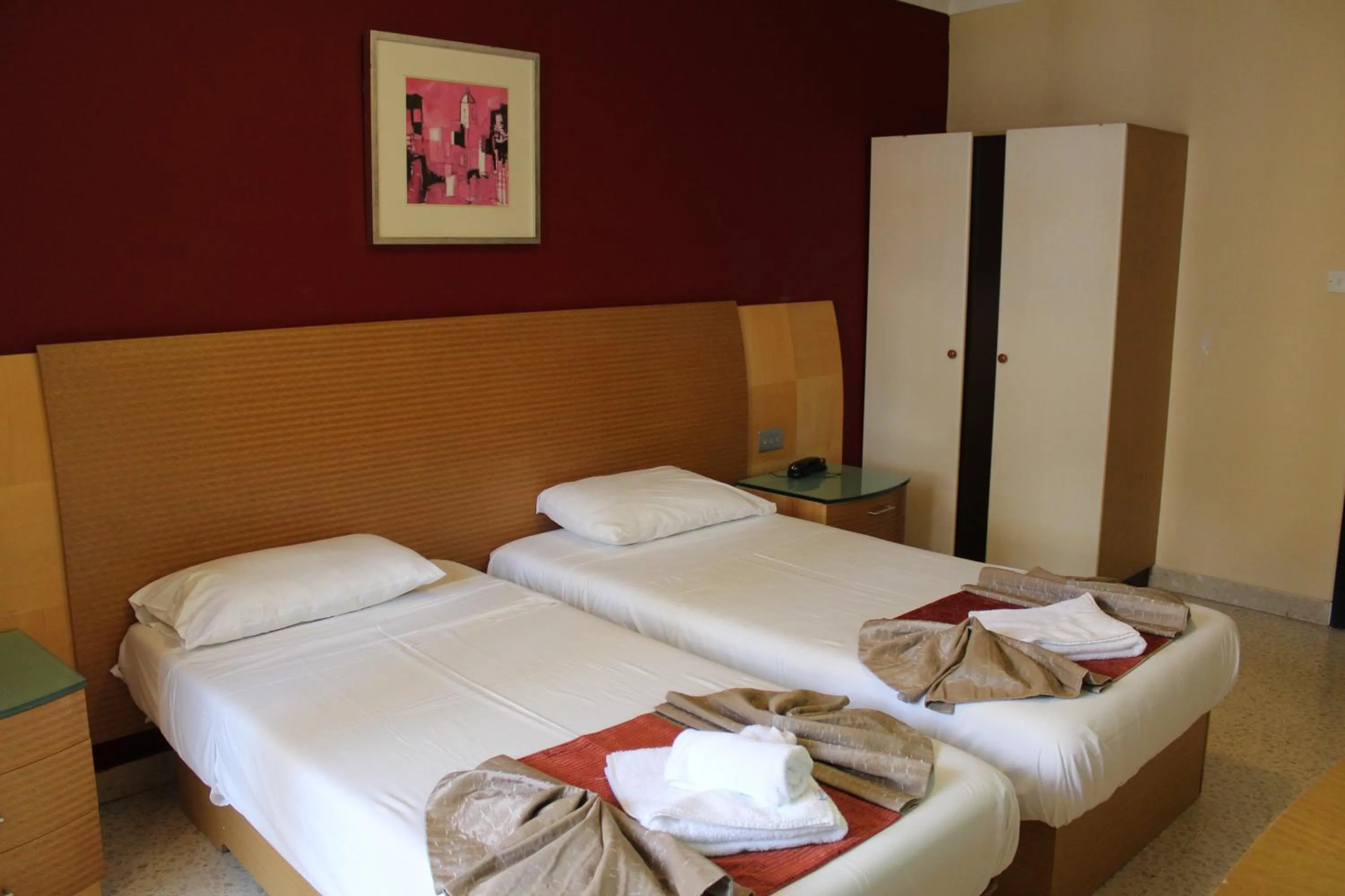 Bed in The St. George’s Park Hotel