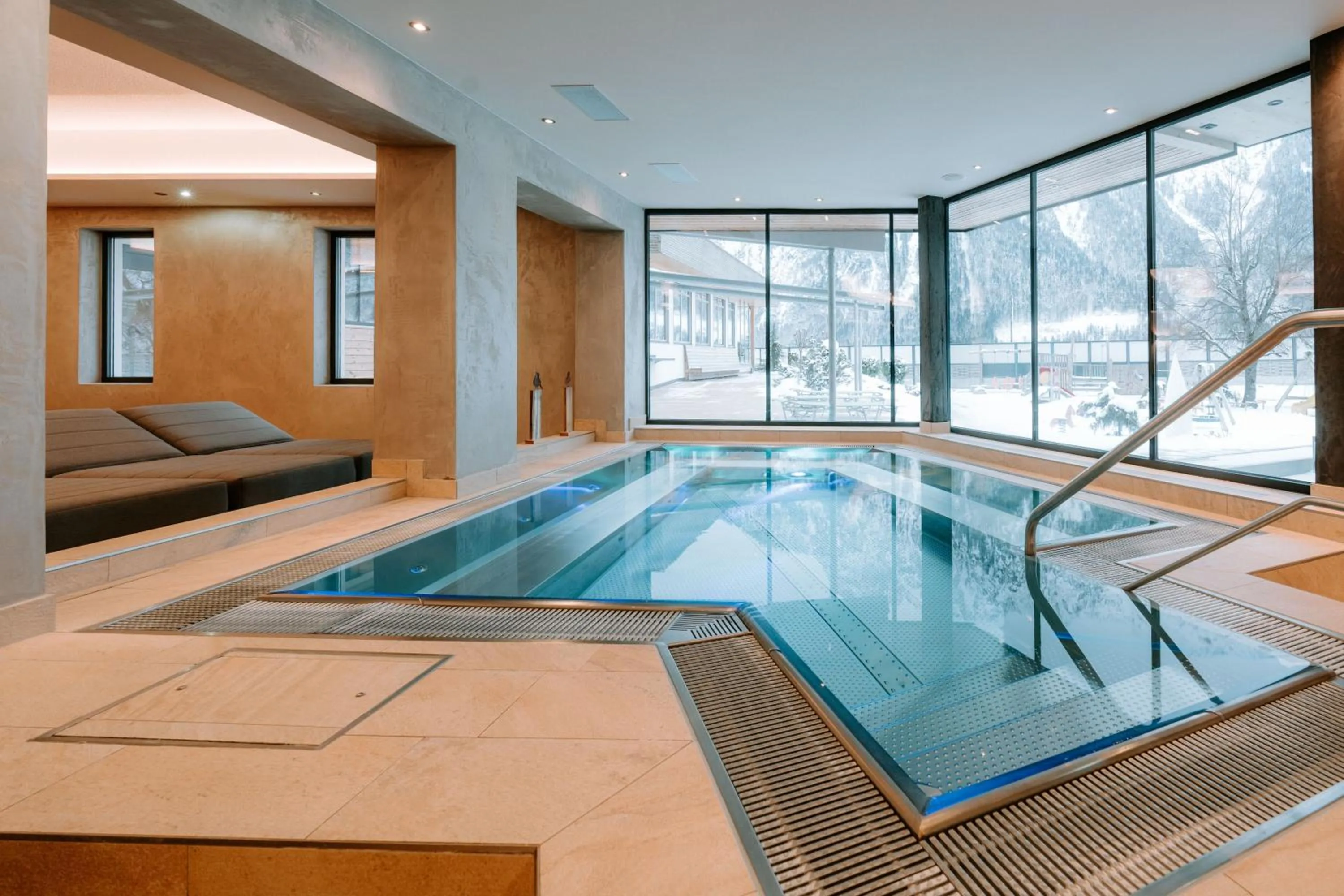 Swimming pool in Familienresort Buchau