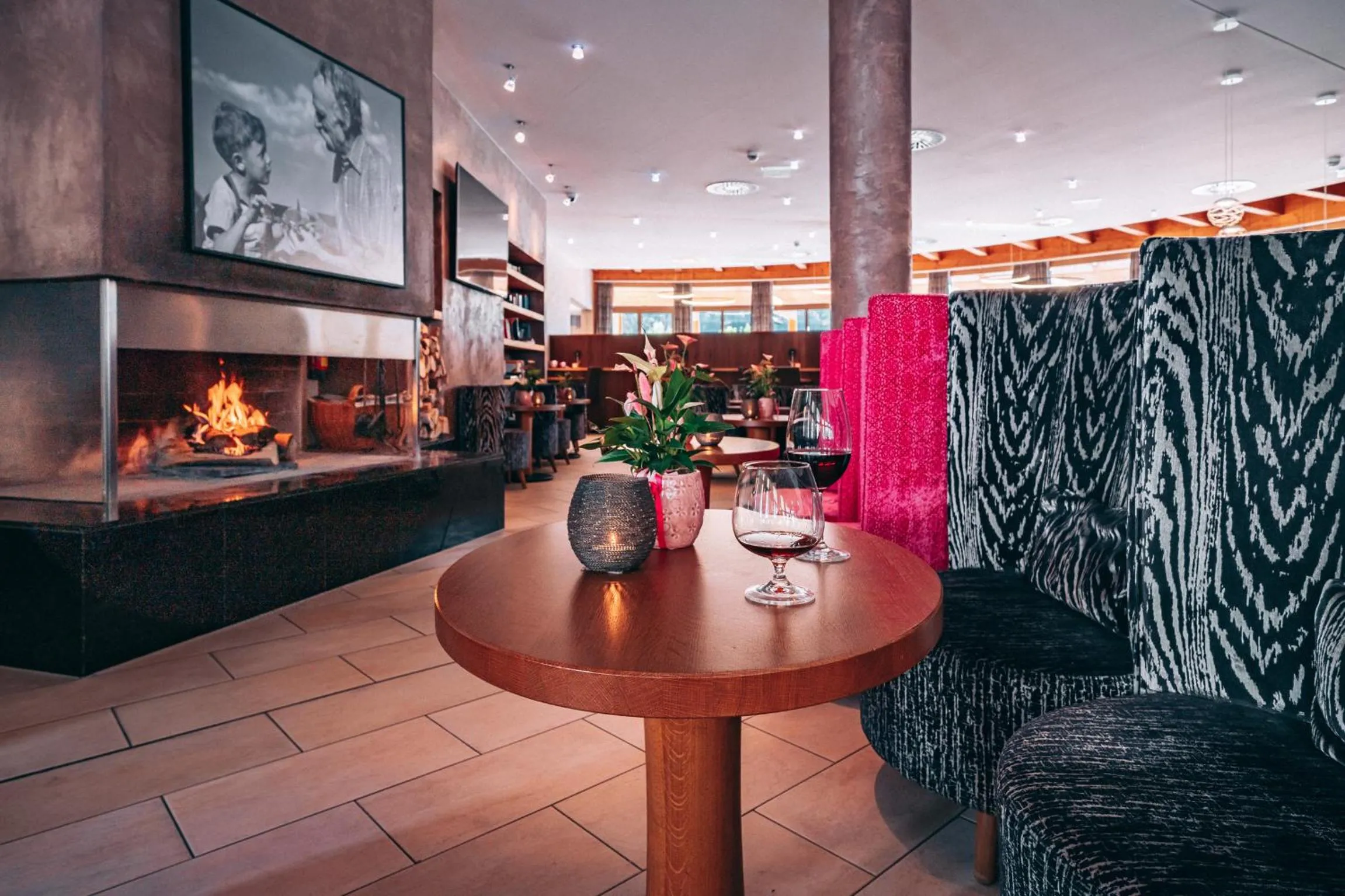 Lounge or bar in Familienresort Buchau