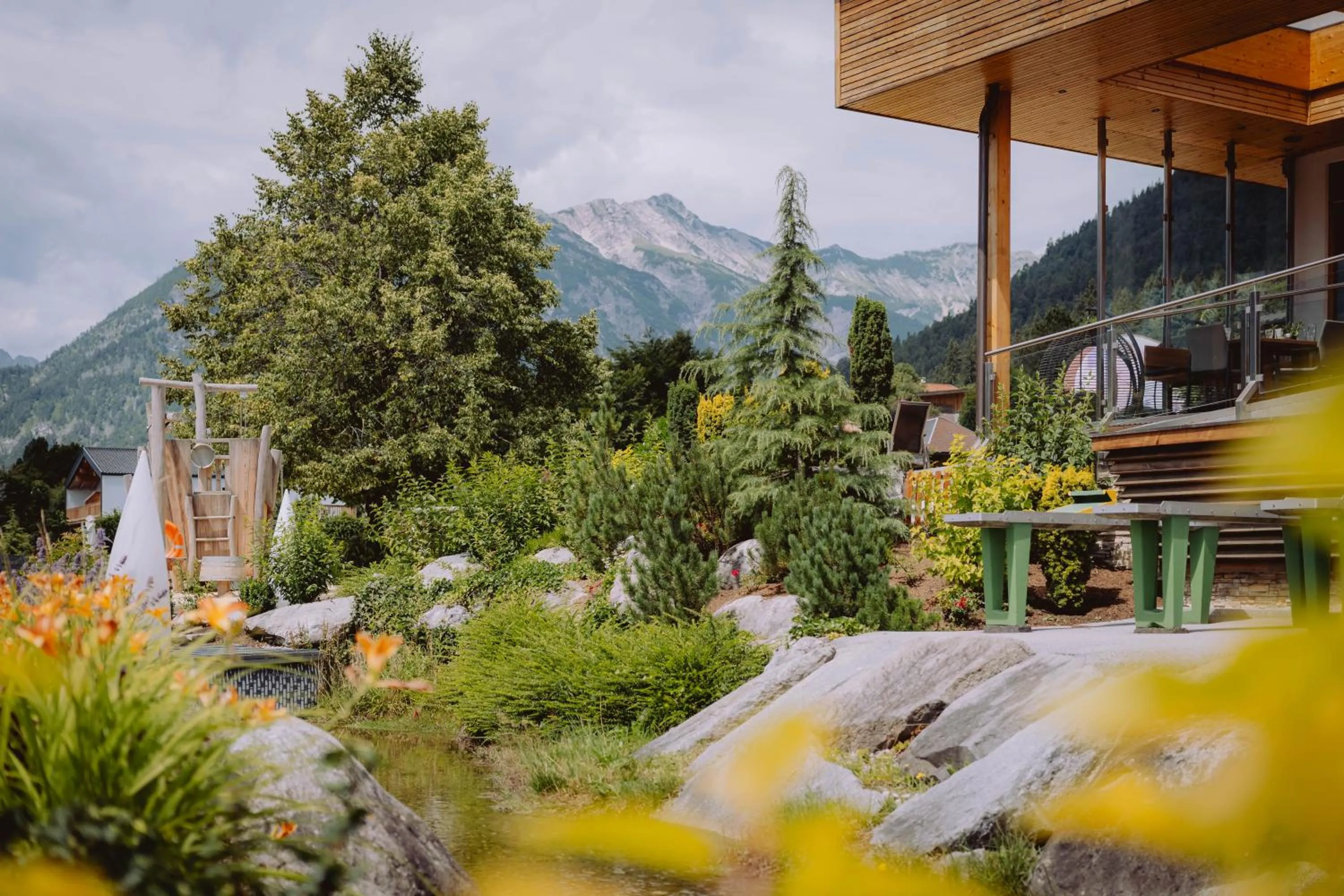 Natural landscape in Familienresort Buchau