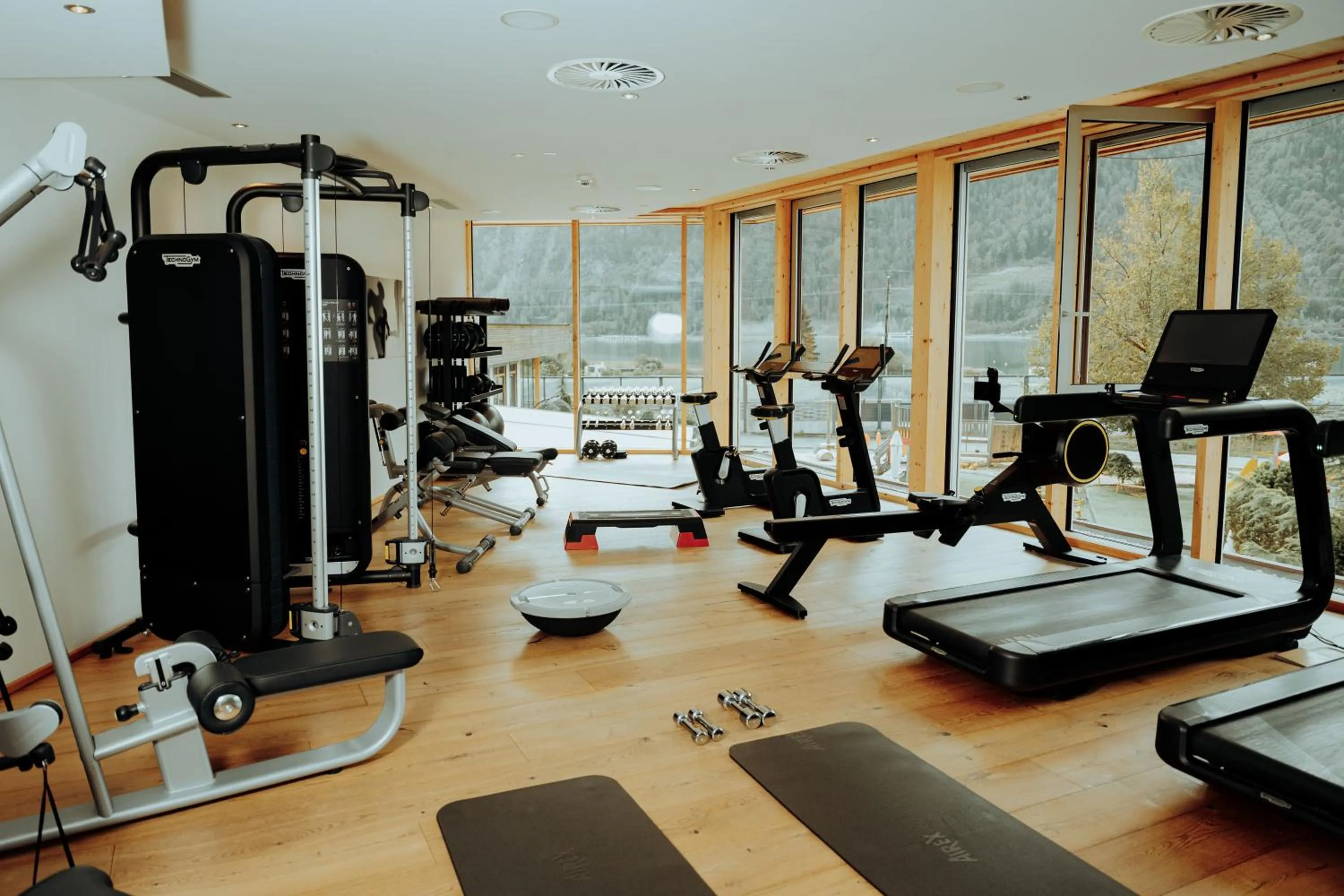 Fitness centre/facilities in Familienresort Buchau