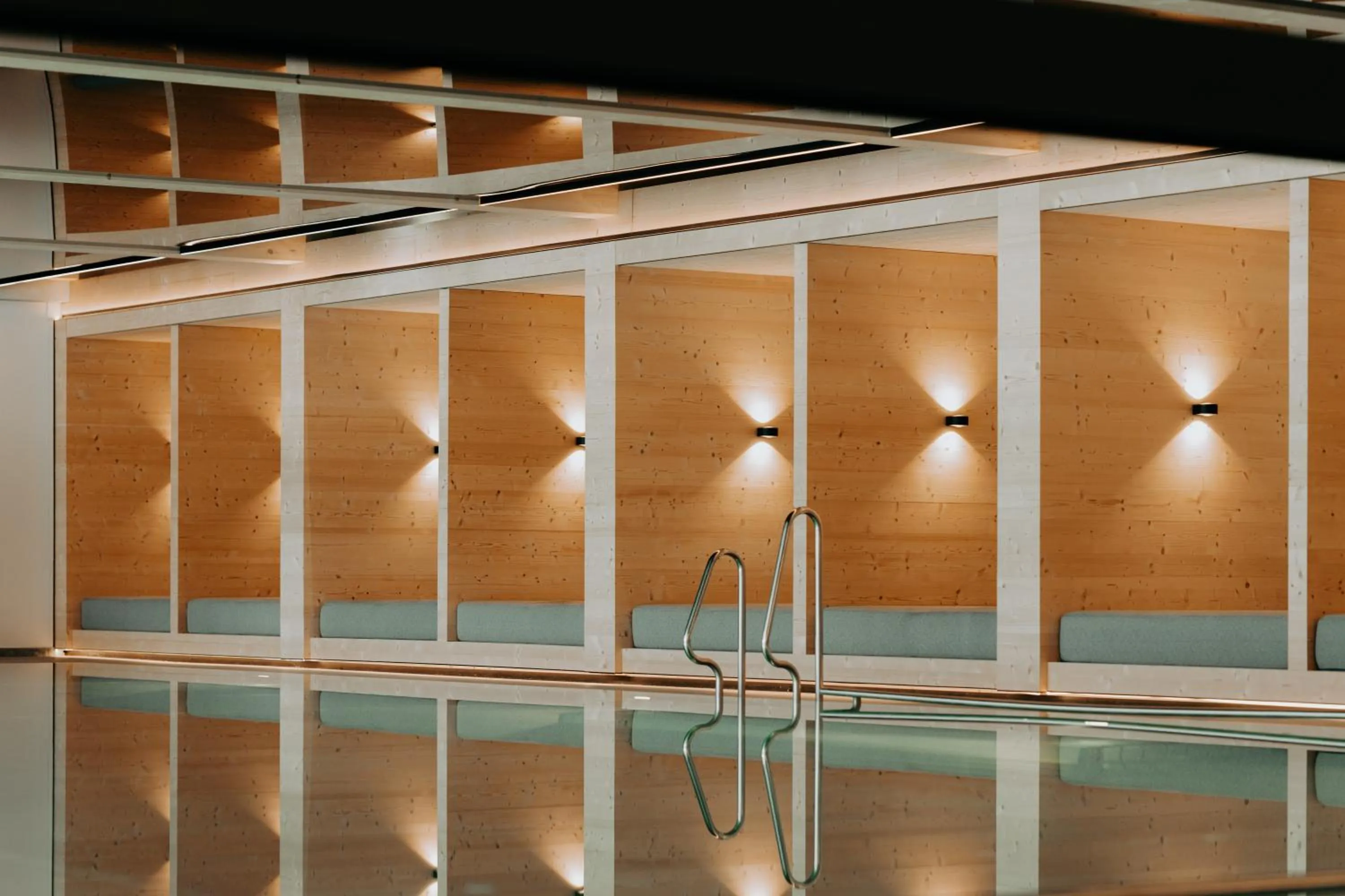 Swimming pool in Familienresort Buchau