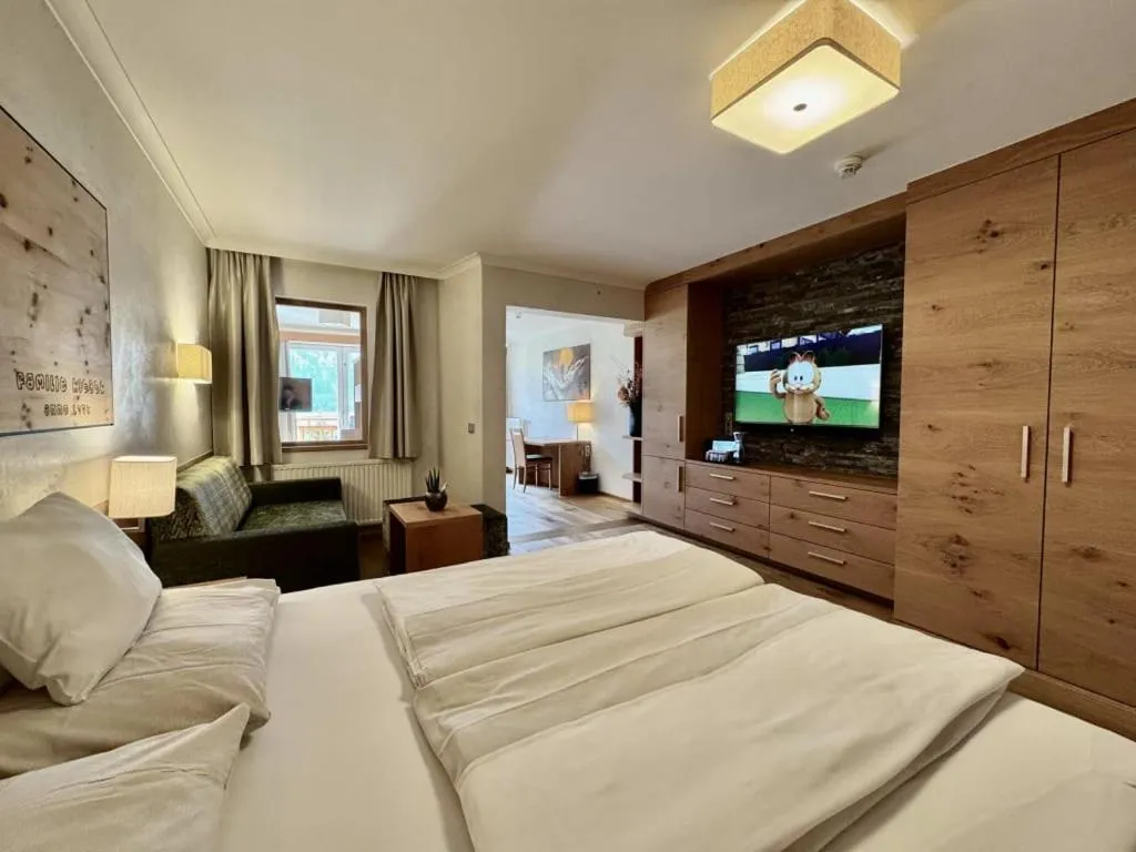 Bed in Familienresort Buchau