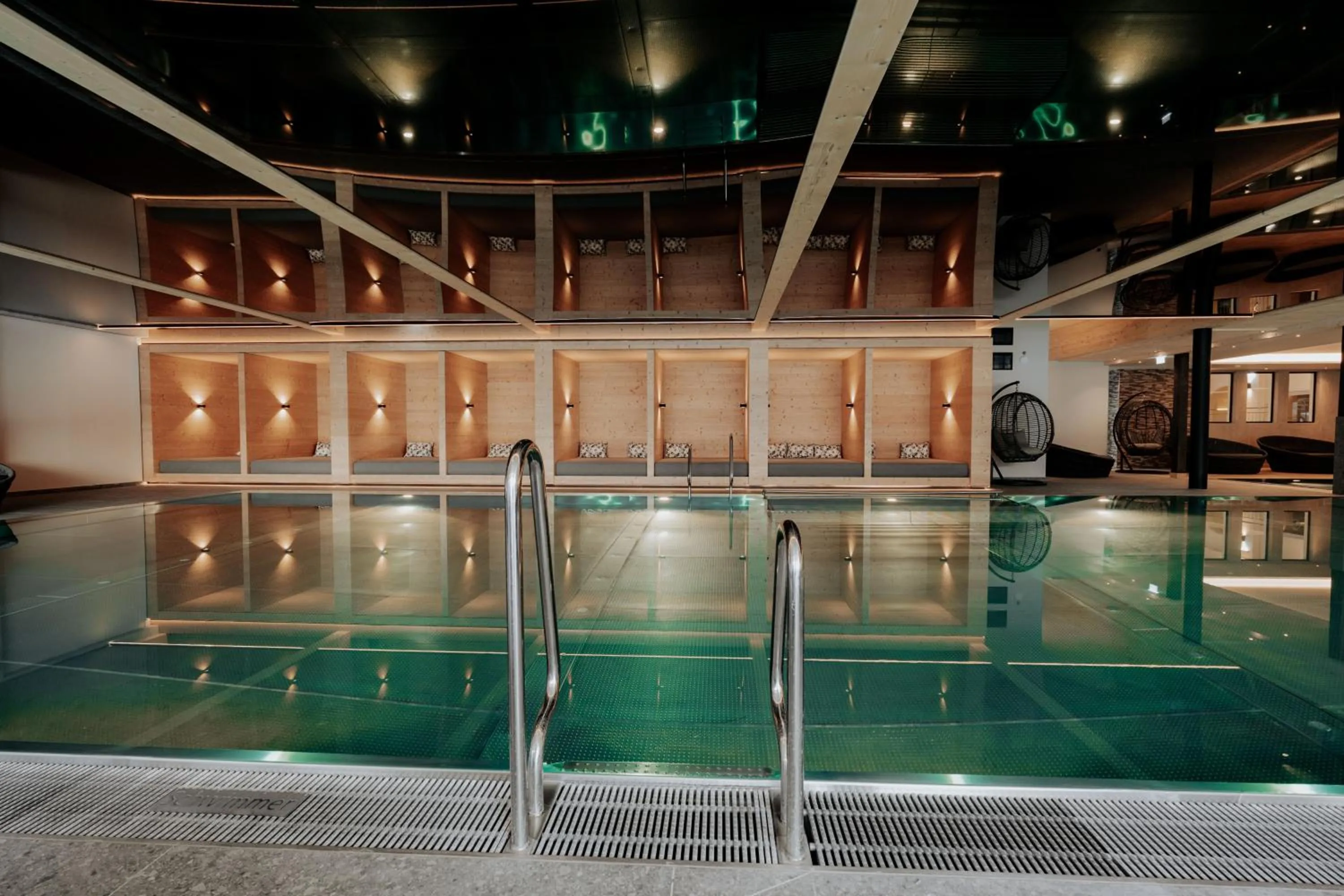 Swimming pool in Familienresort Buchau