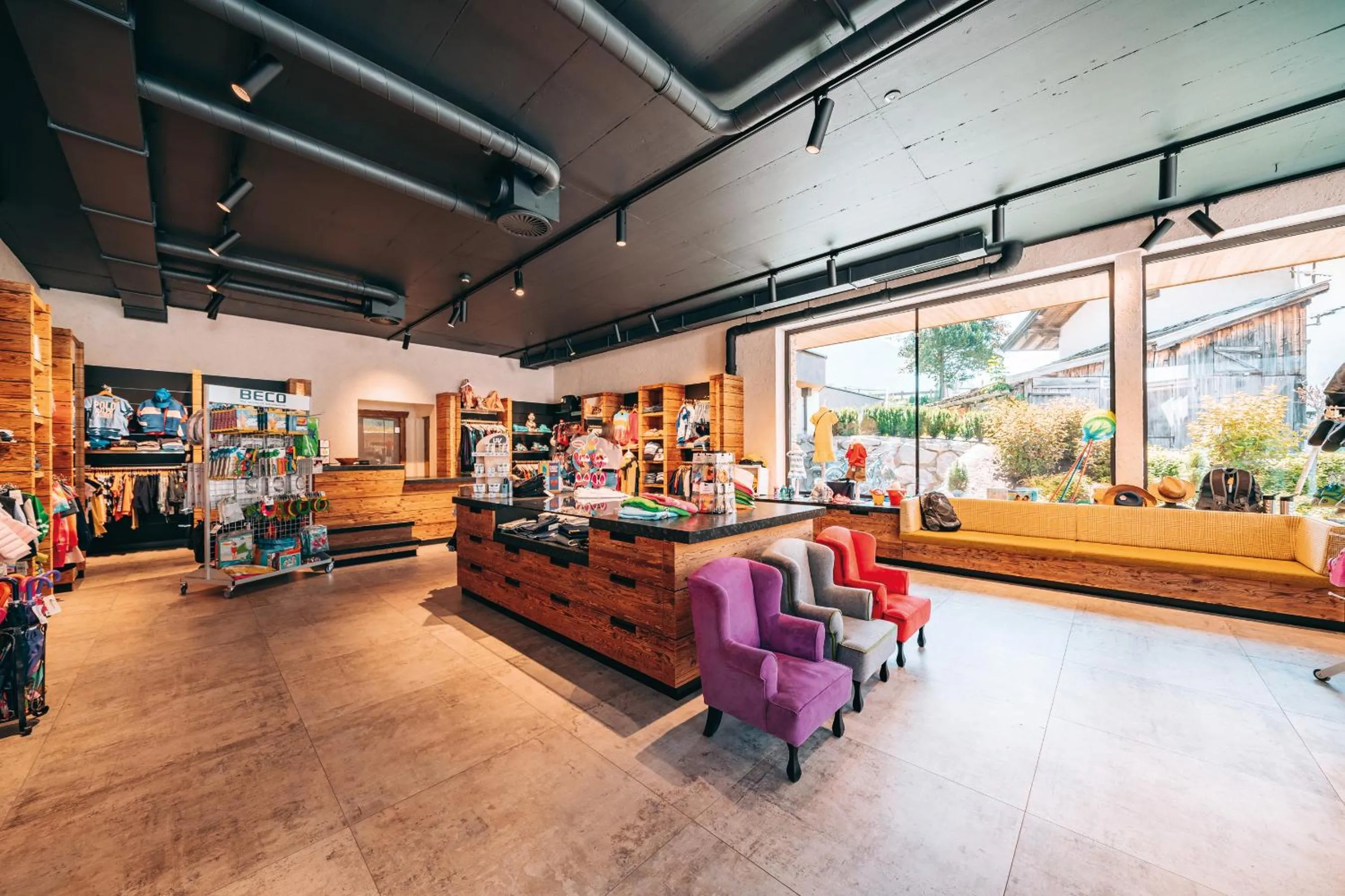 On-site shops in Familienresort Buchau