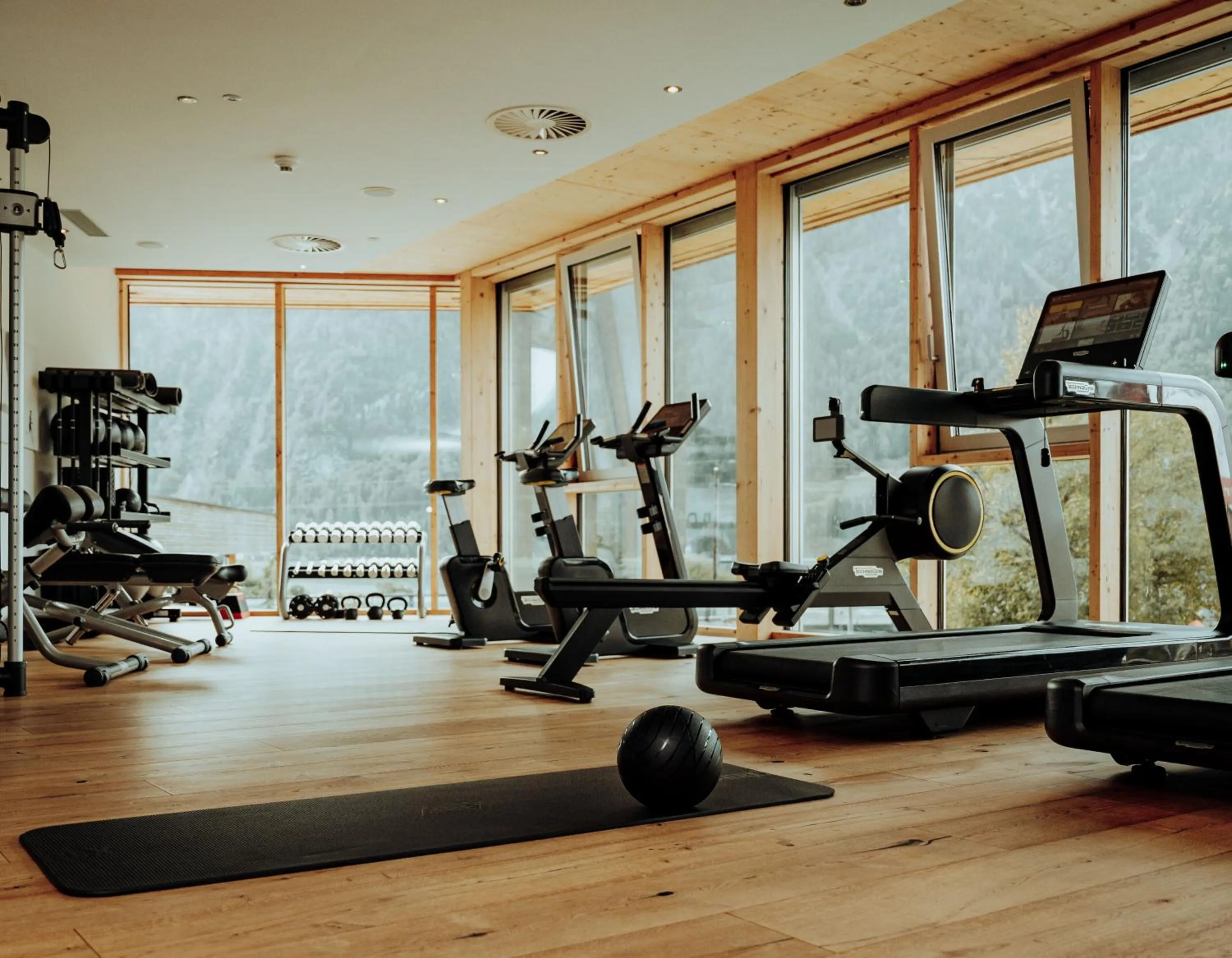 Fitness centre/facilities in Familienresort Buchau