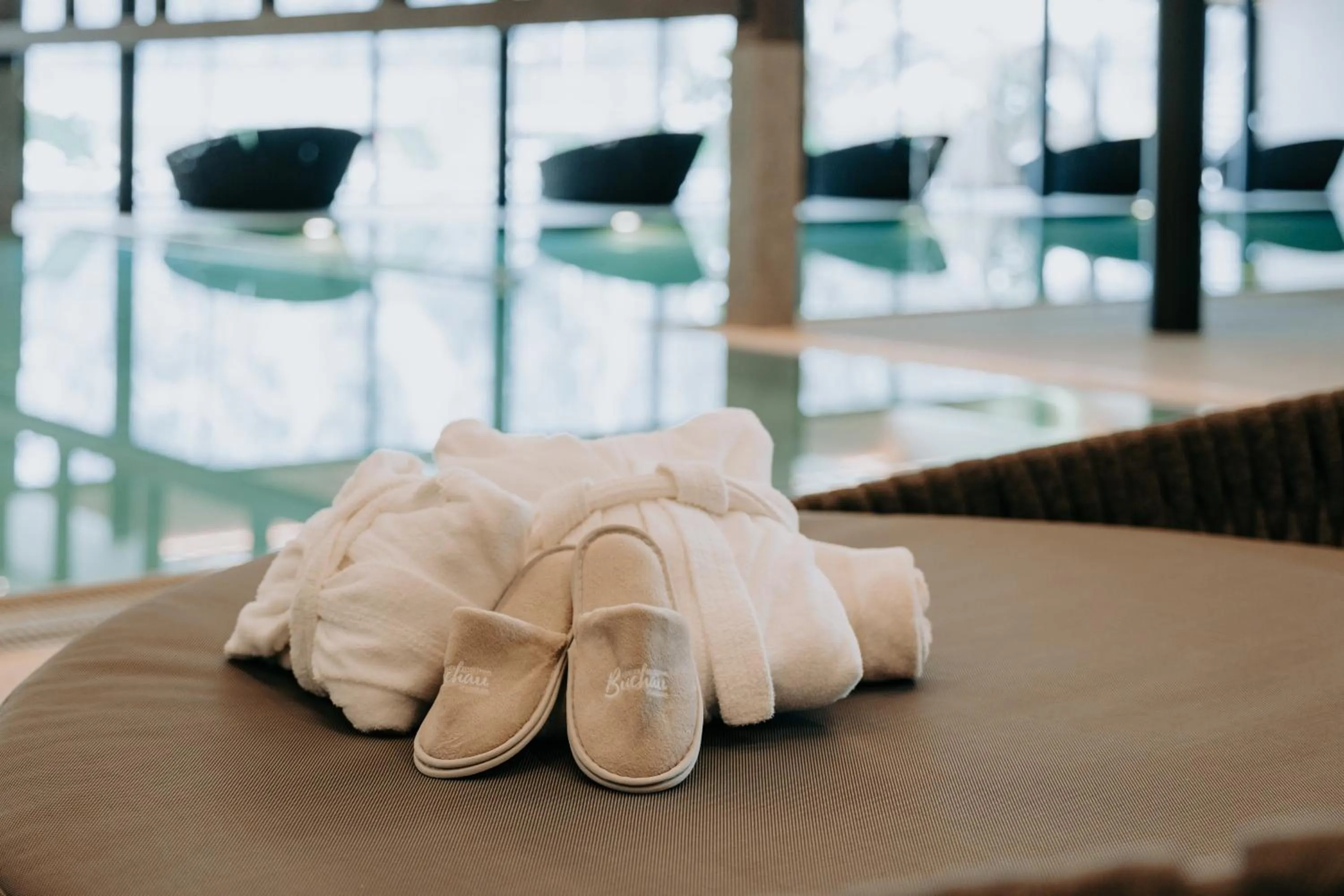 towels in Familienresort Buchau