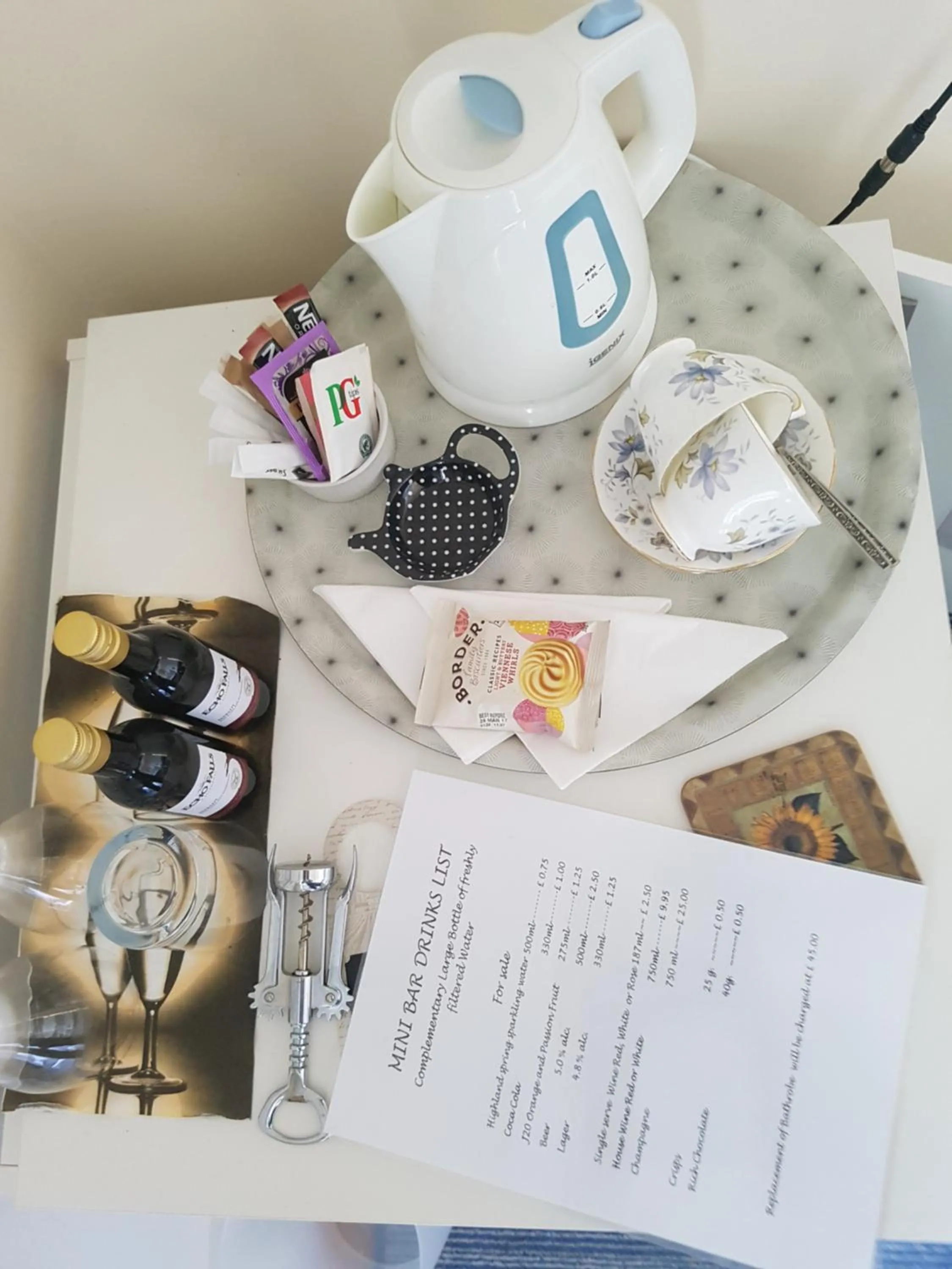 Food and drinks in Ugiebrae House Bed & Breakfast