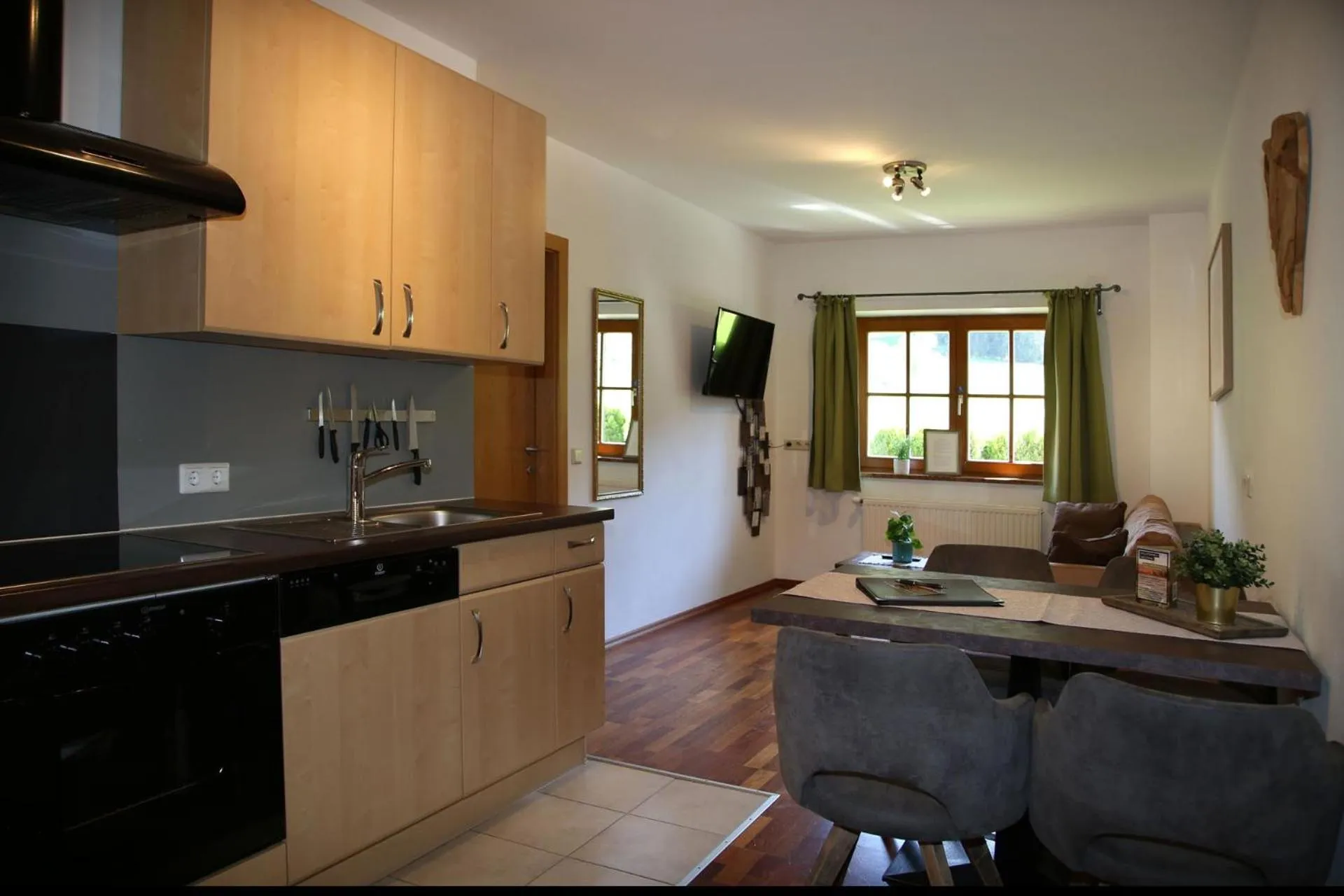 Kitchen or kitchenette in Die Filzmooserin - Apartments in Filzmoos, Filzmoos Card inklusive