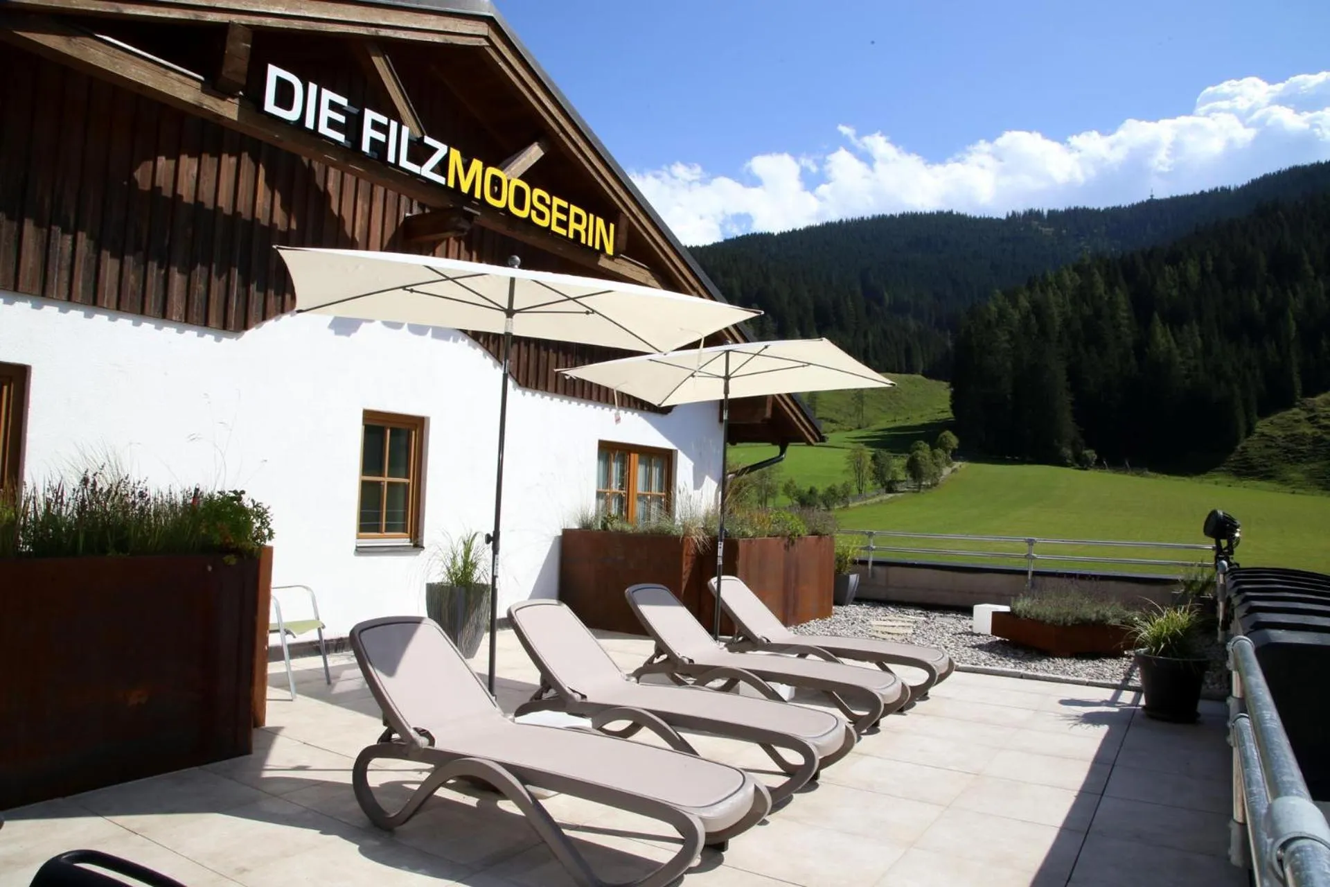 Garden in Die Filzmooserin - Apartments in Filzmoos, Filzmoos Card inklusive