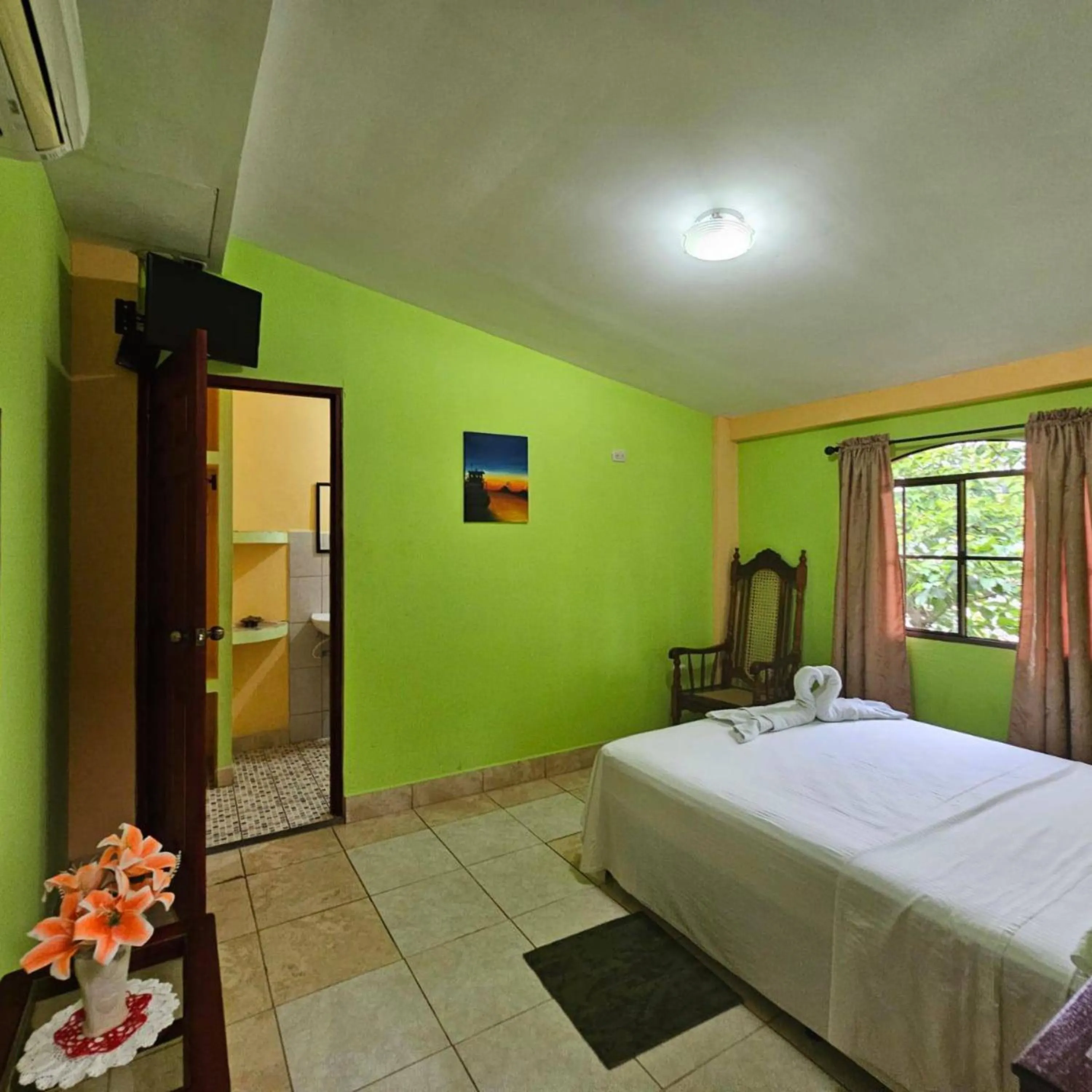 Bed in Hostal San Antonio