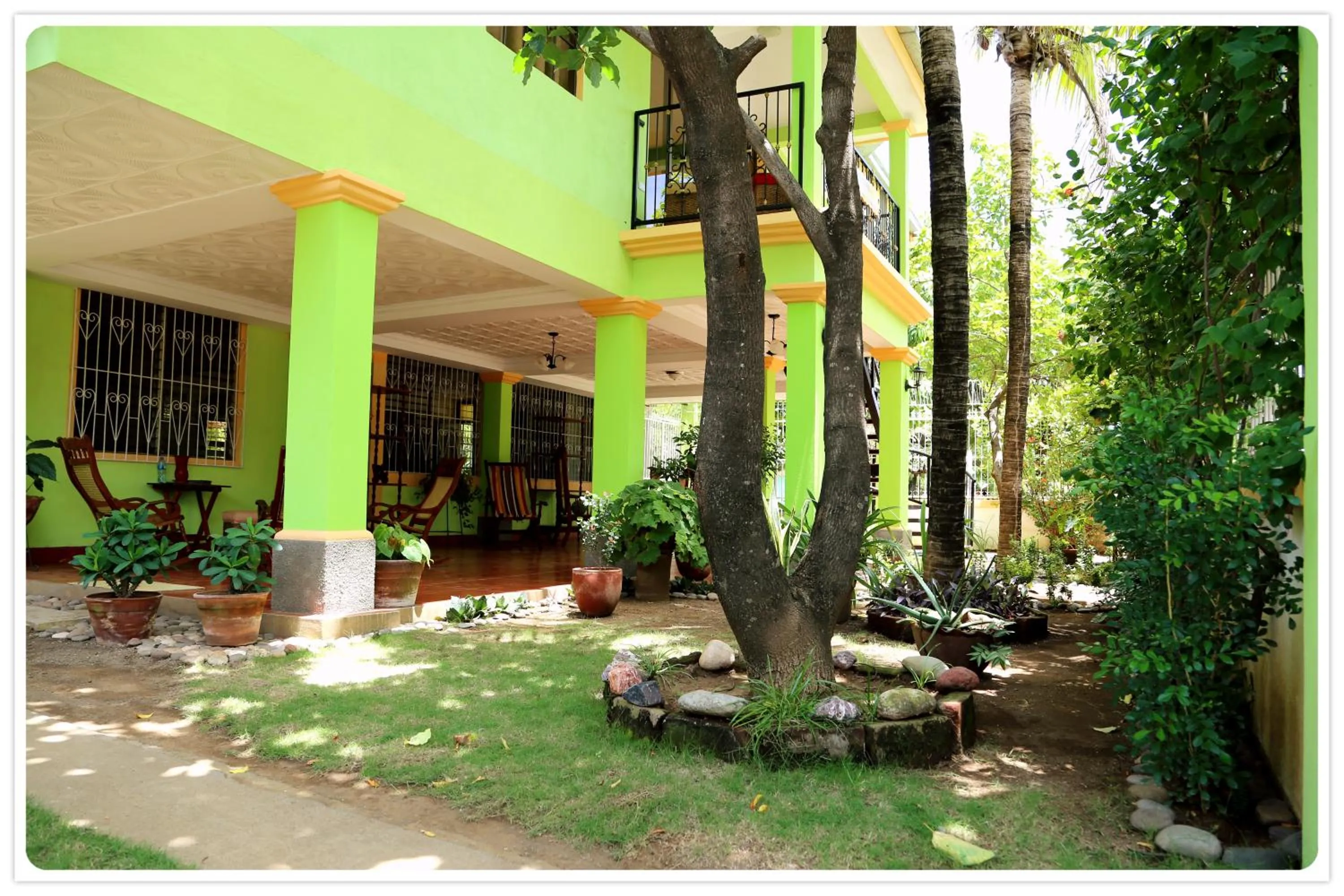 Garden in Hostal San Antonio