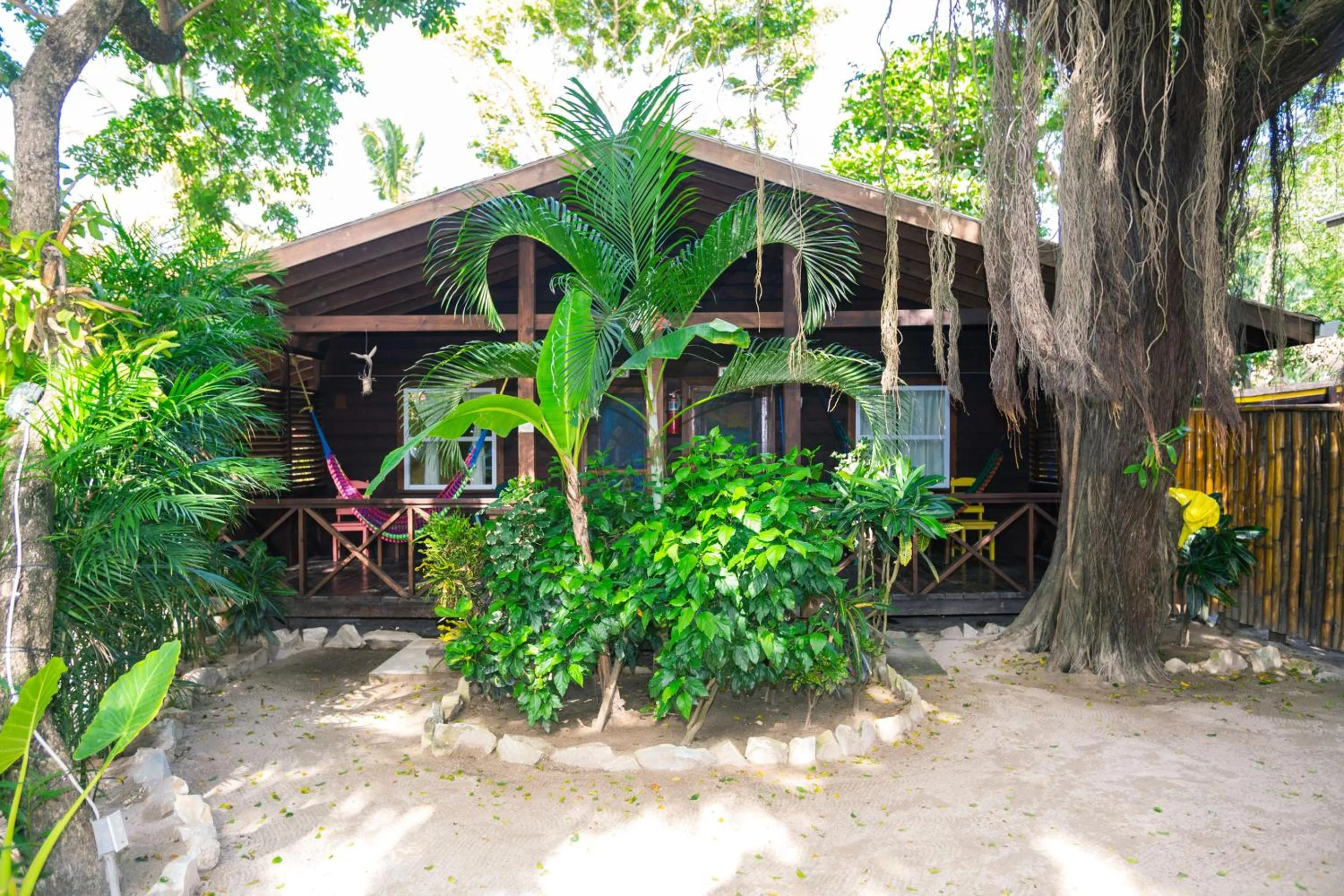 Garden in Bananarama Dive & Beach Resort