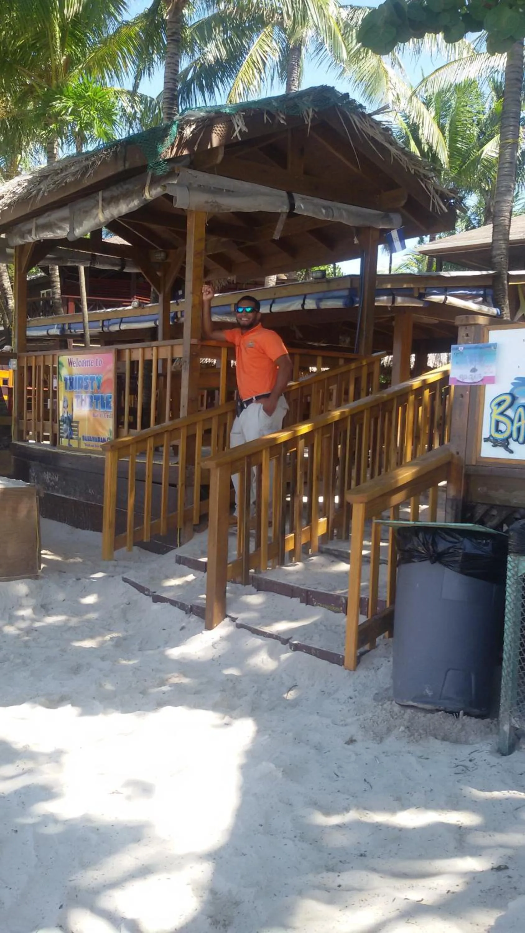 Staff in Bananarama Dive & Beach Resort