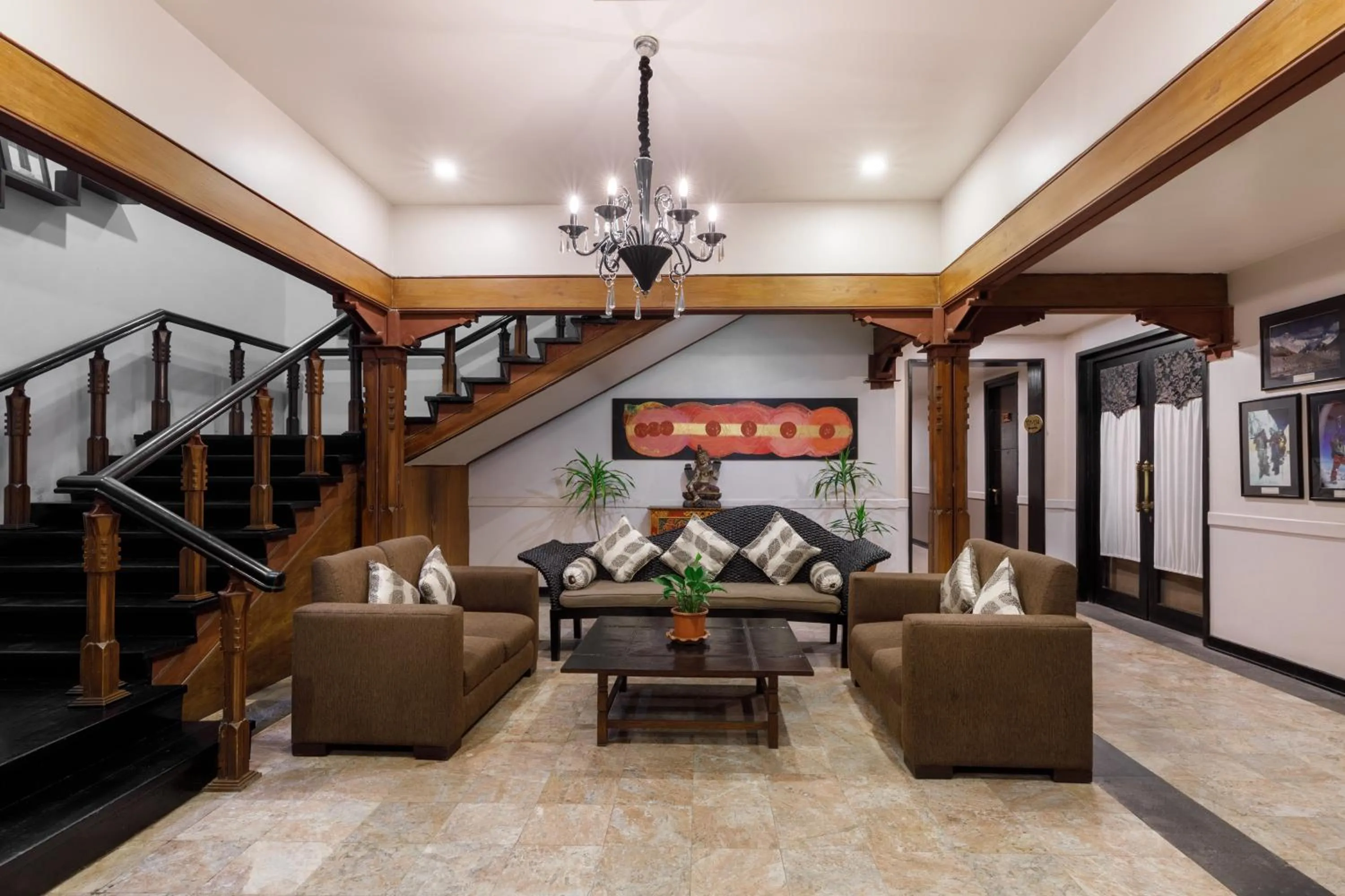 Lobby or reception in Gokarna Forest Resort Kathmandu