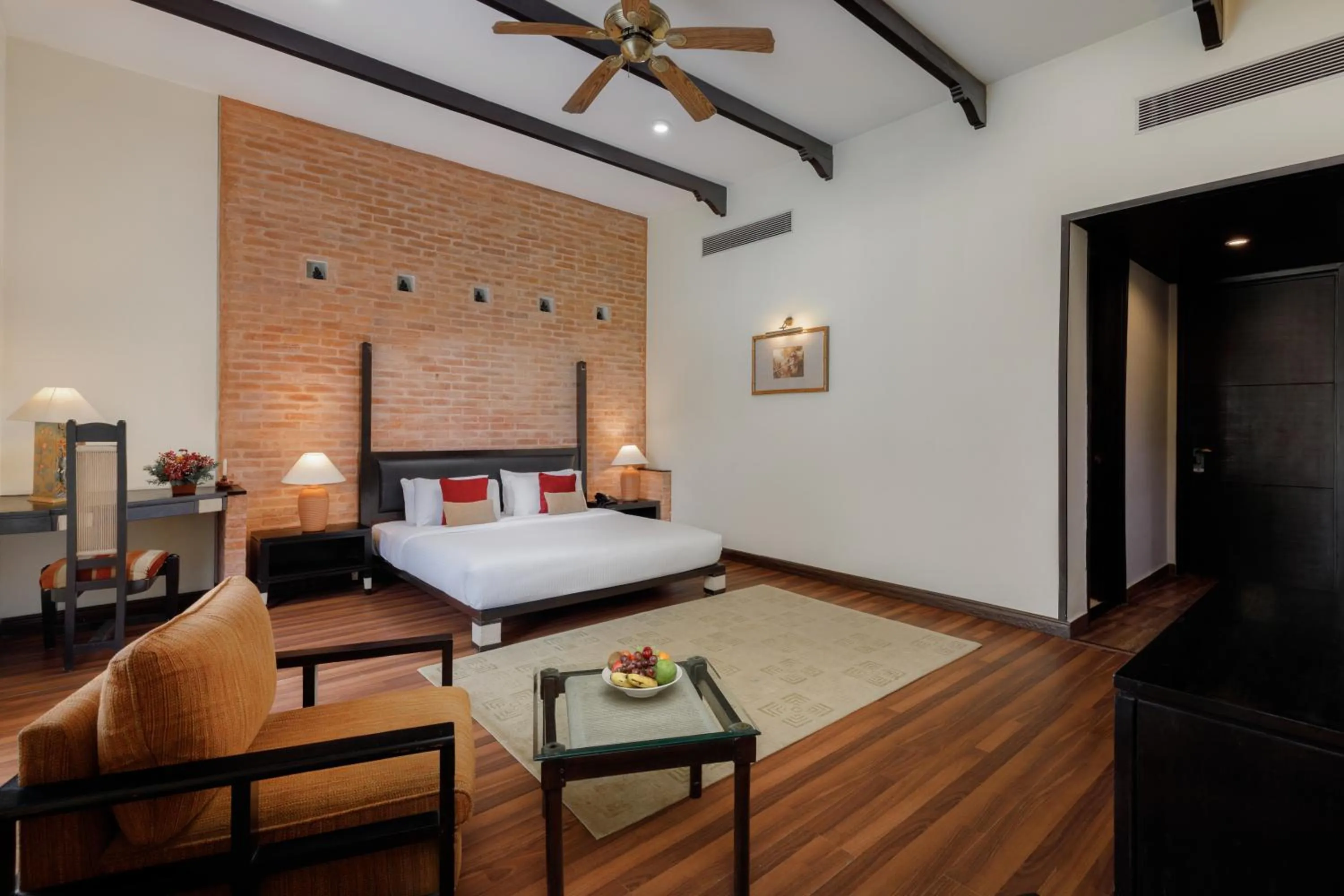 Bedroom, Bed in Gokarna Forest Resort Kathmandu