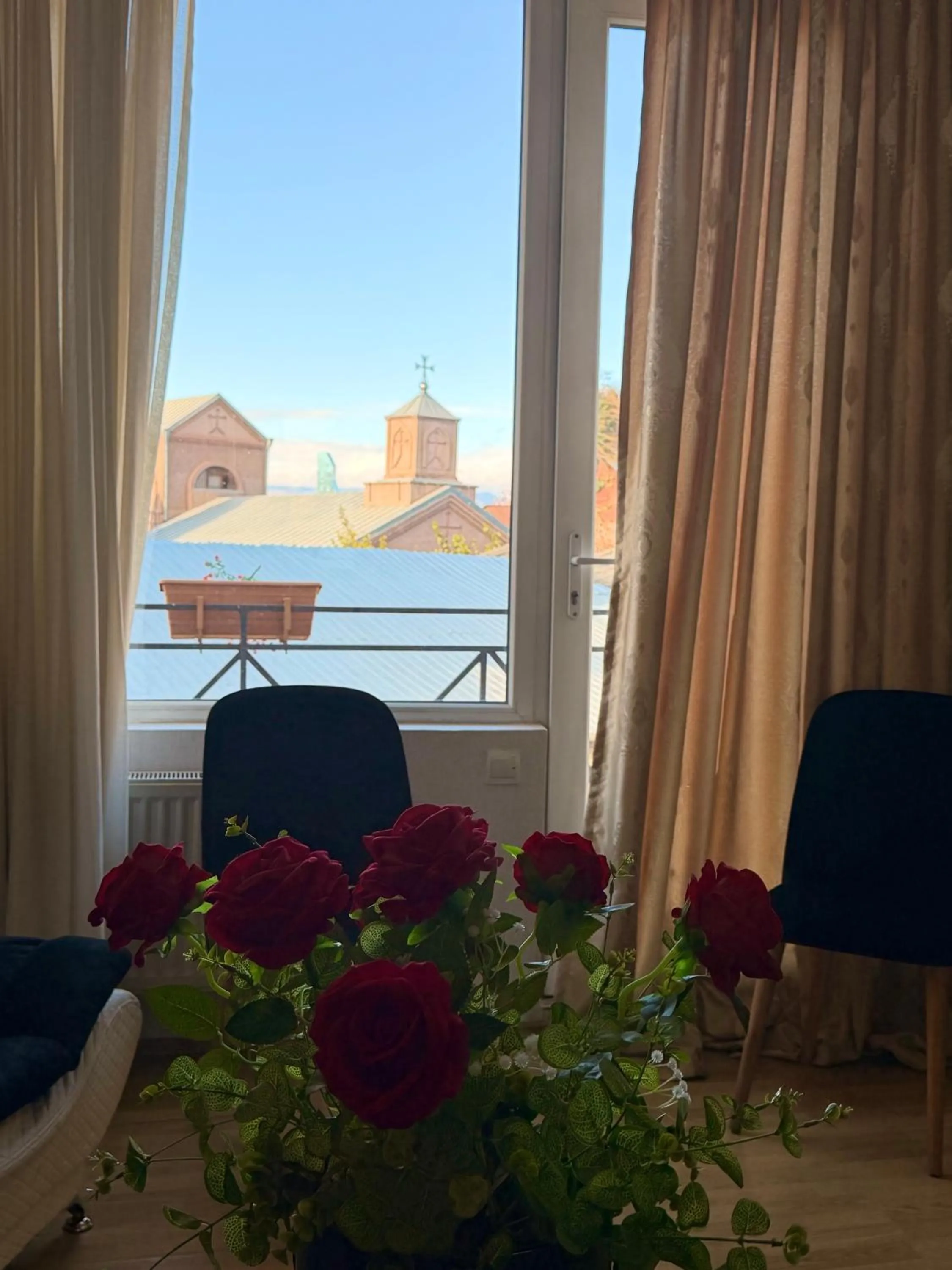 View (from property/room) in Qeroli old town