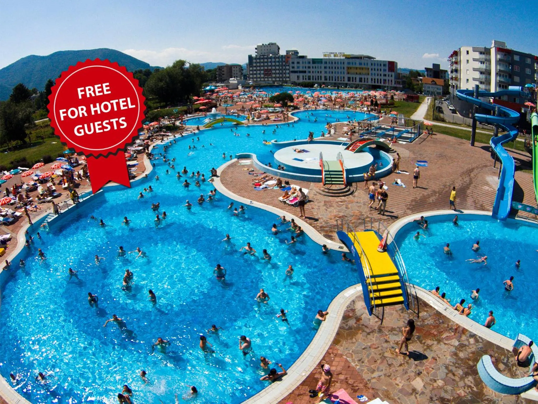 Aqua park in Hotel Hills Sarajevo Congress & Thermal Spa Resort