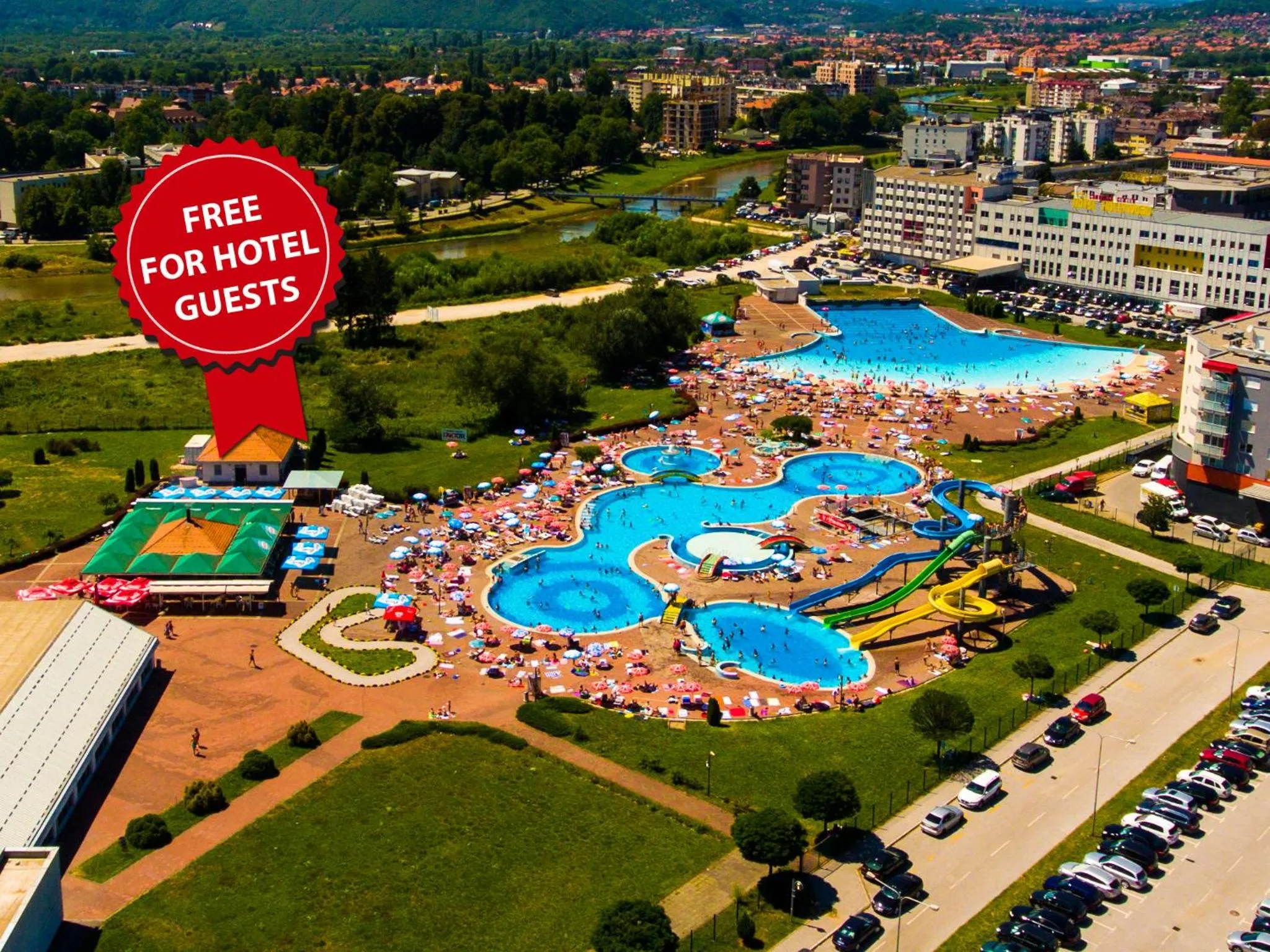 Aqua park in Hotel Hills Sarajevo Congress & Thermal Spa Resort
