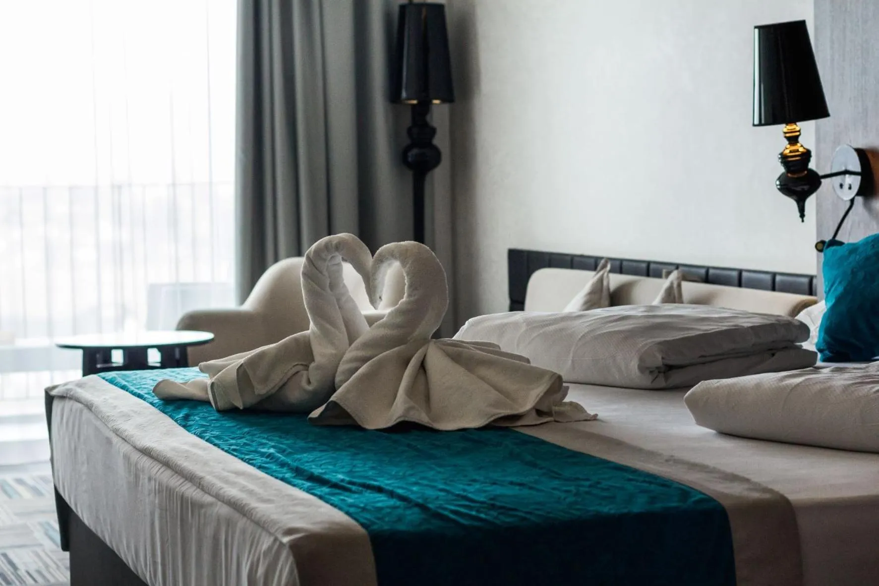 Bed in Hotel Hills Sarajevo Congress & Thermal Spa Resort