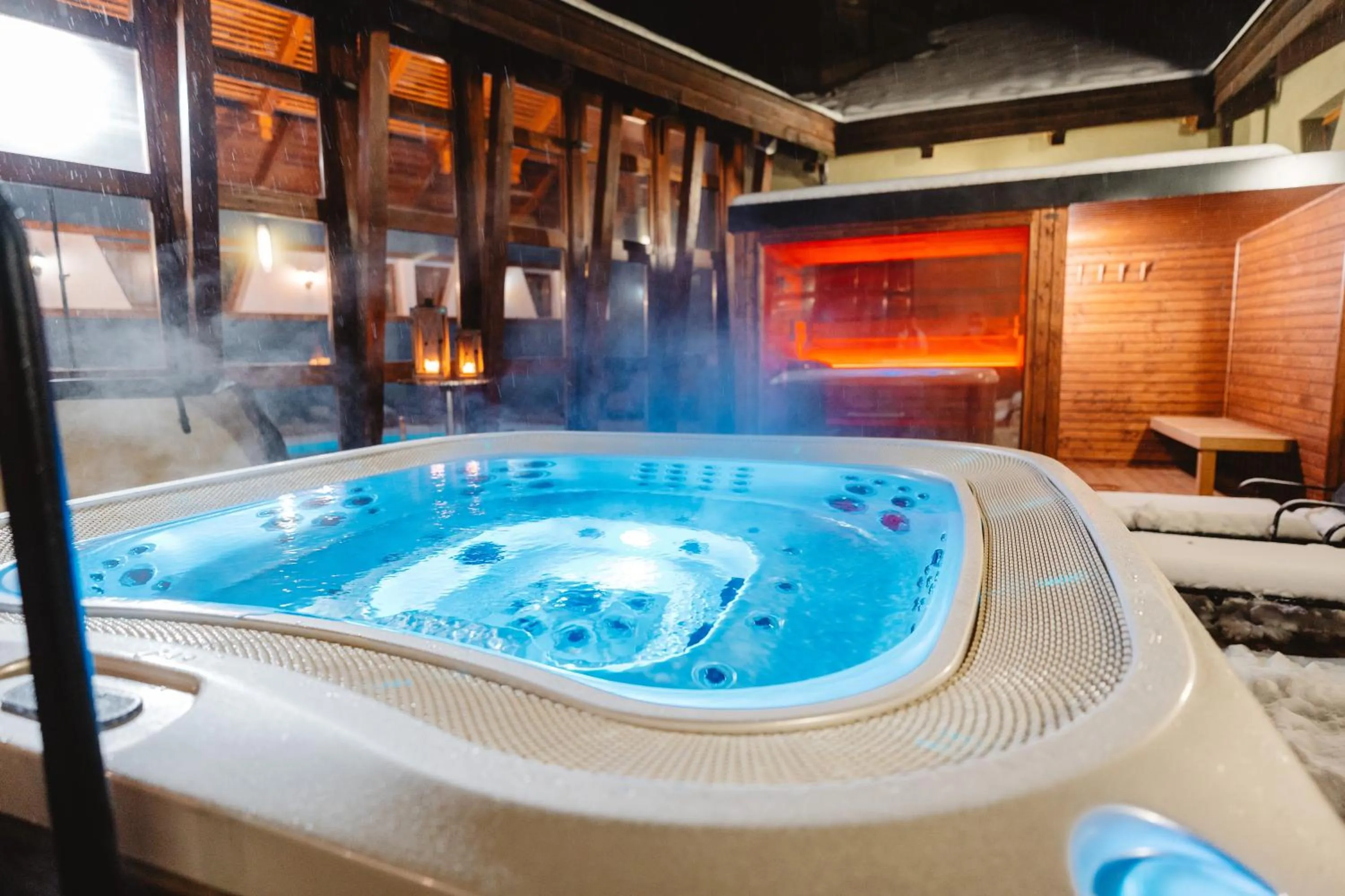 Hot Tub in Hotel Bankov Košice