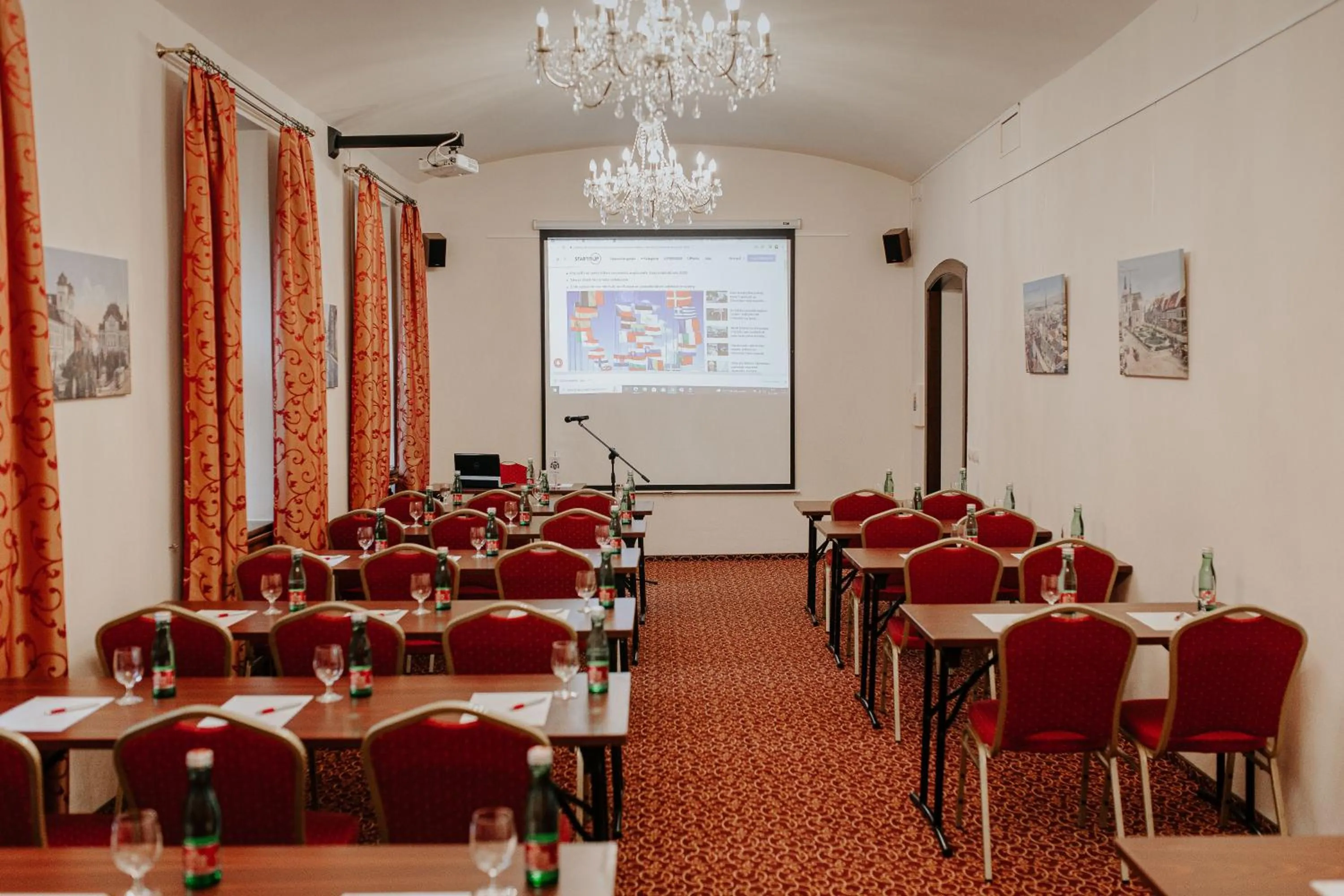 Meeting/conference room in Hotel Bankov Košice