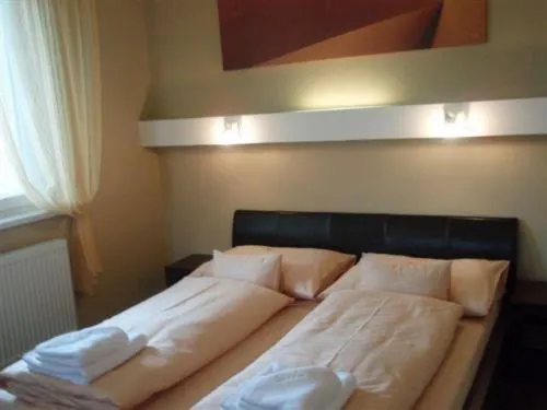 Bed in Hotel Galileo