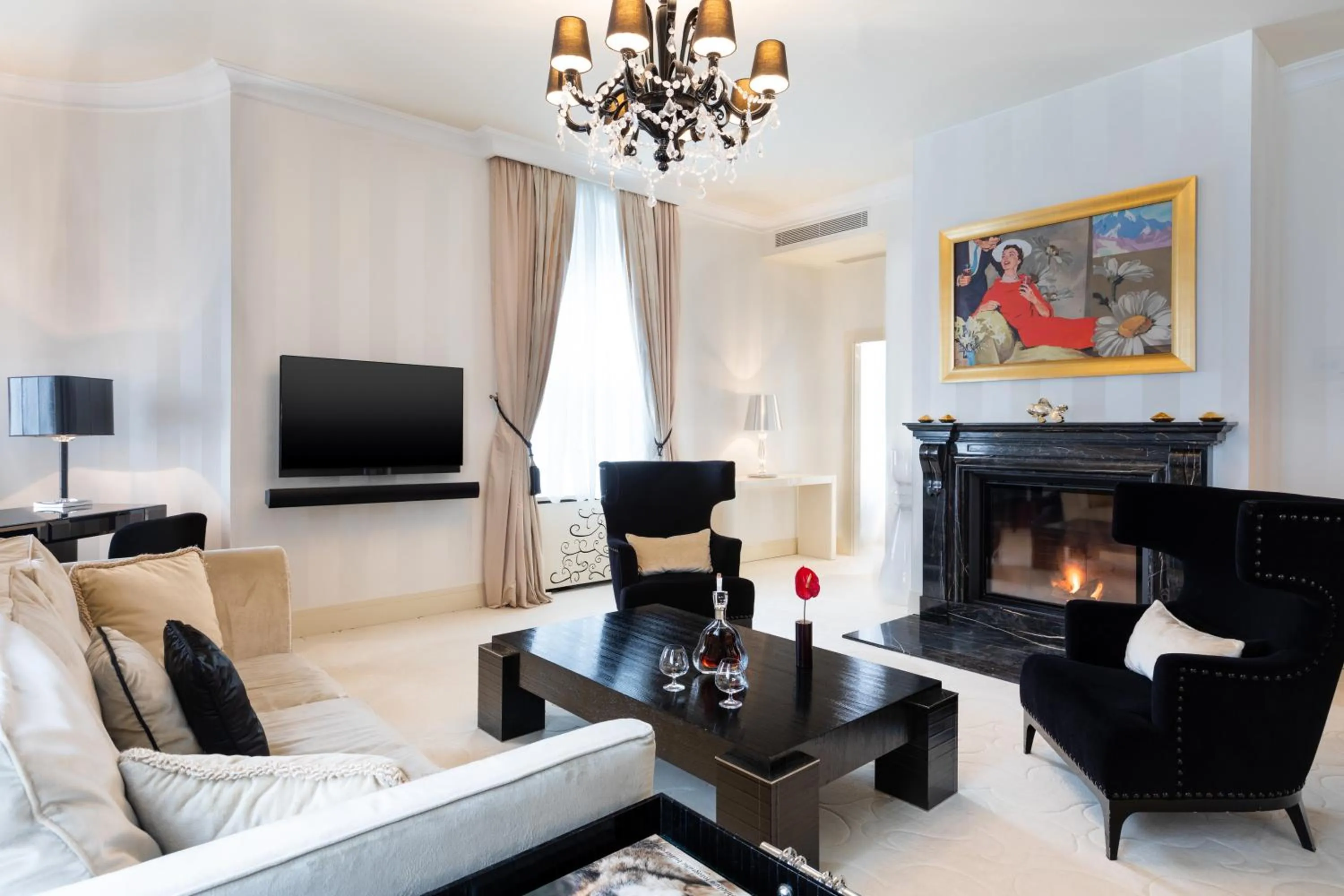 Living room in Grand Hotel Kempinski High Tatras