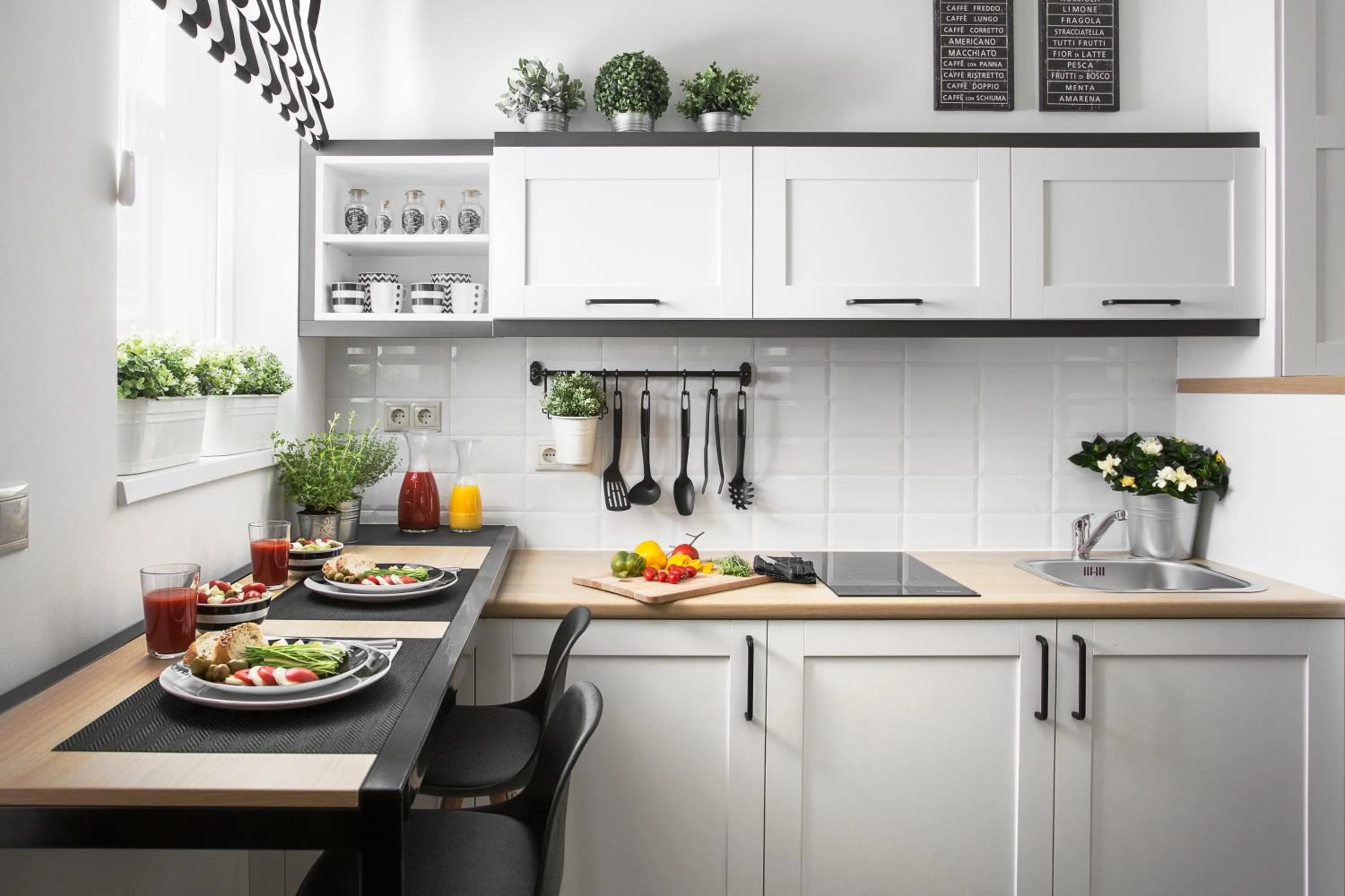 Kitchen or kitchenette in Brill Budapest Apartments 2