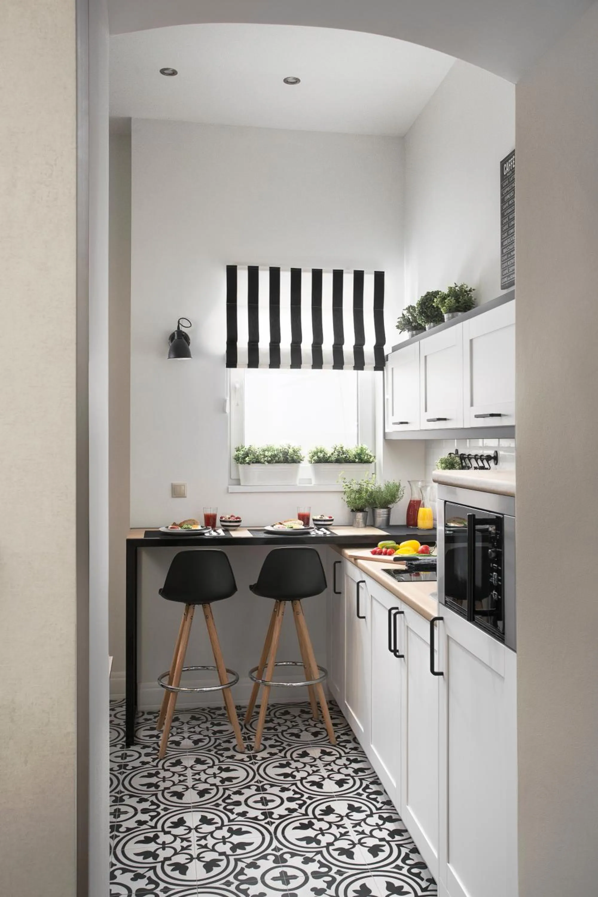 Kitchen or kitchenette in Brill Budapest Apartments 2
