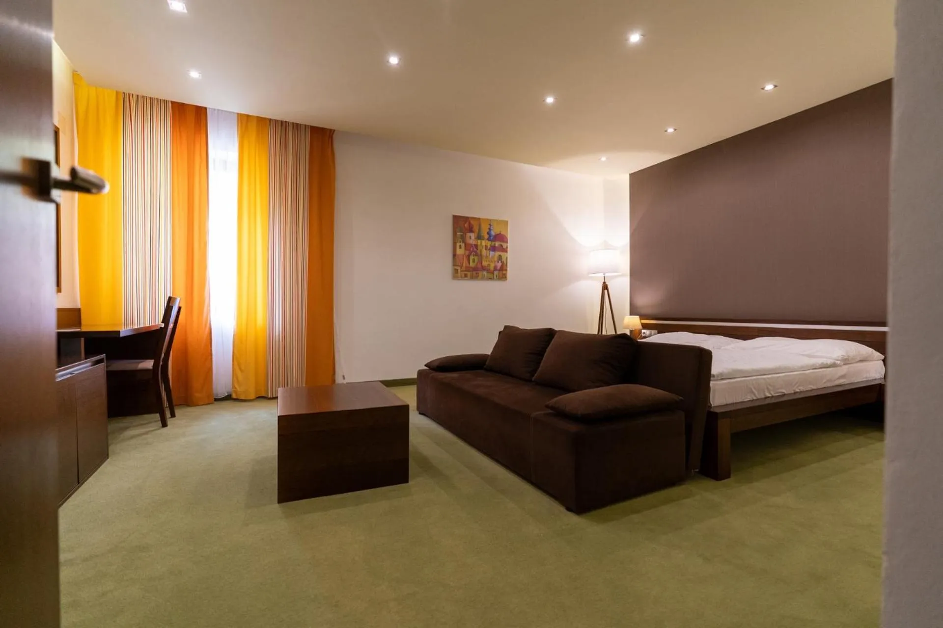 TV and multimedia, Bed in Hotel Arkada