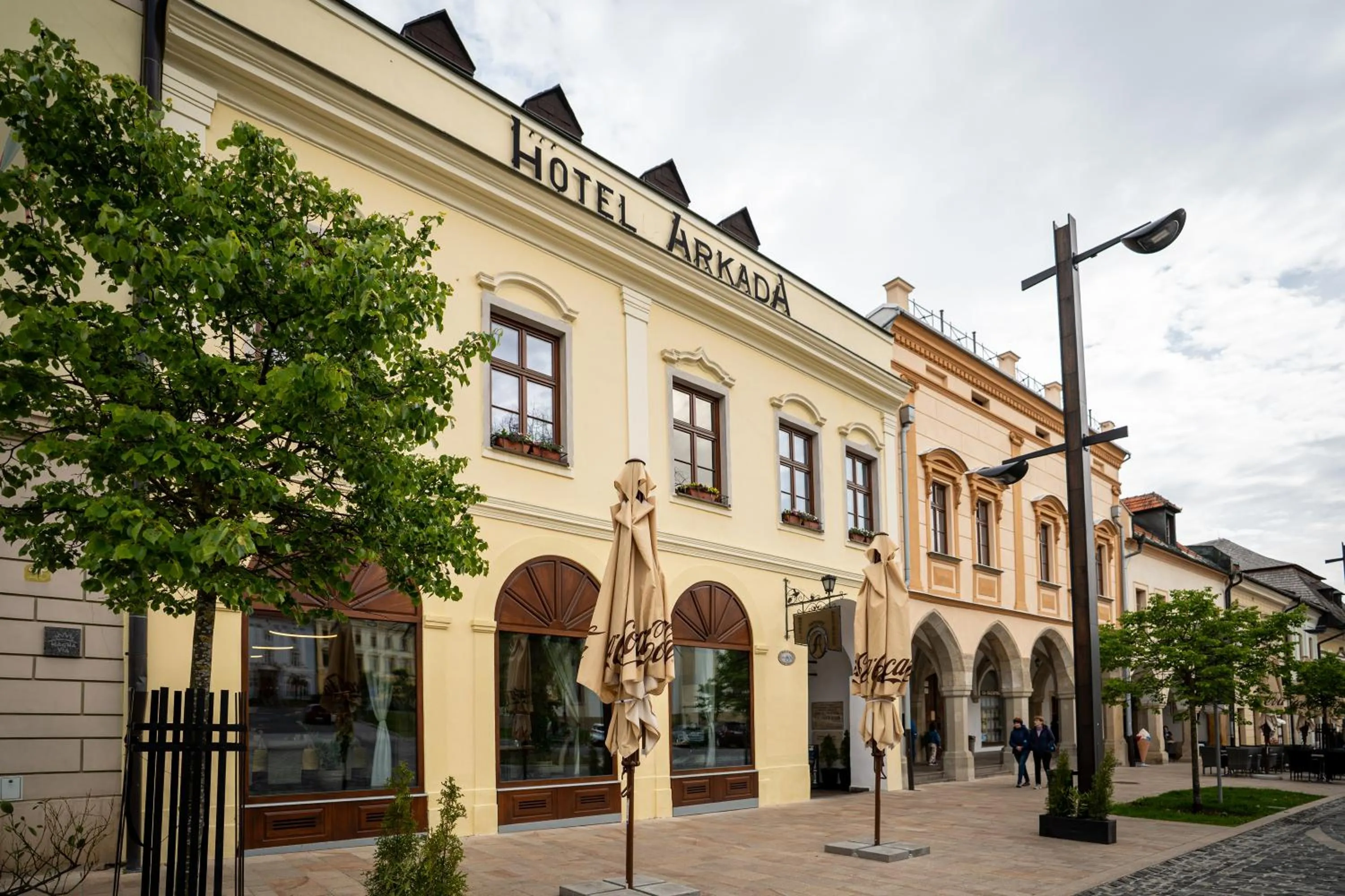 Property building in Hotel Arkada