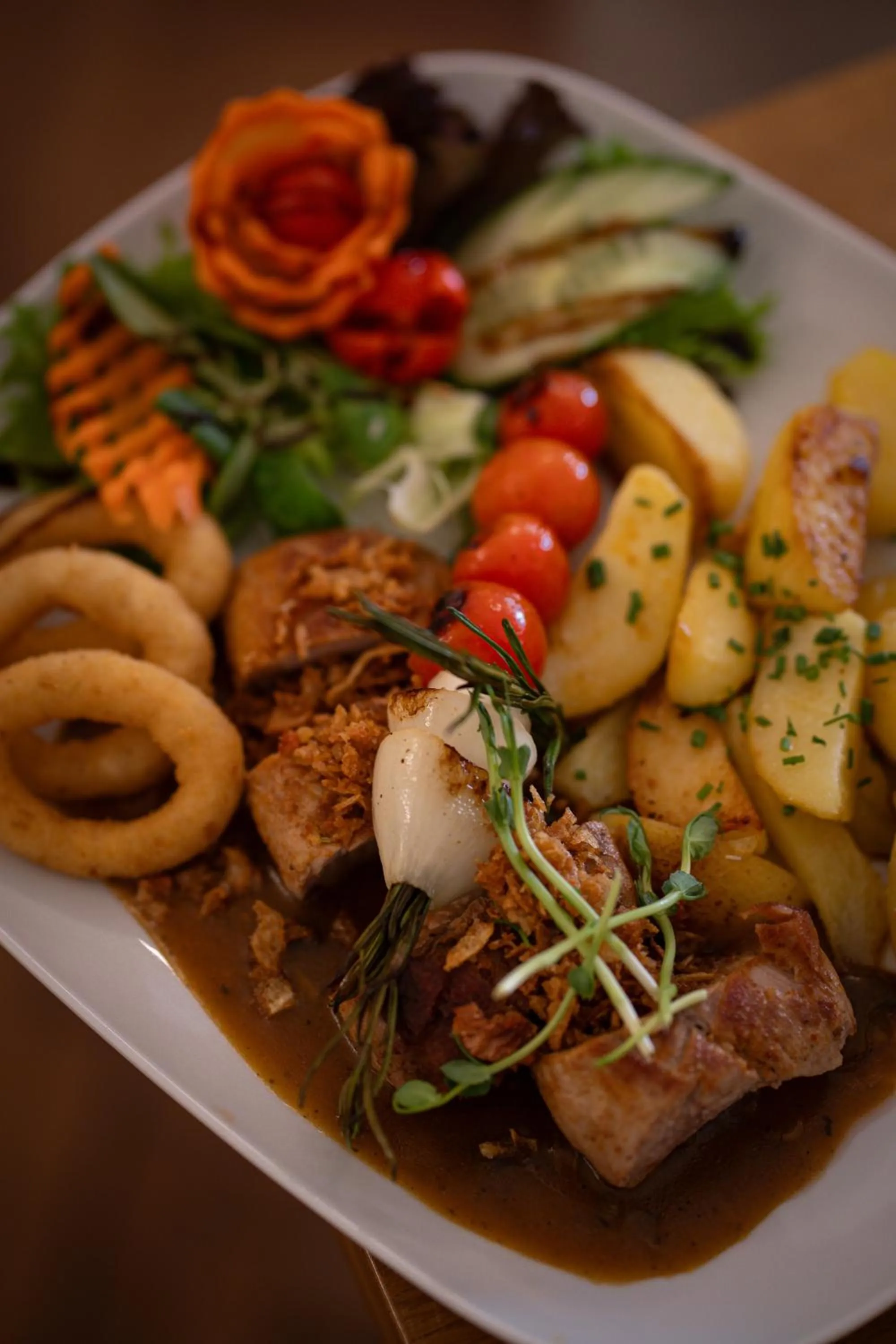 Restaurant/places to eat in Hotel Arkada