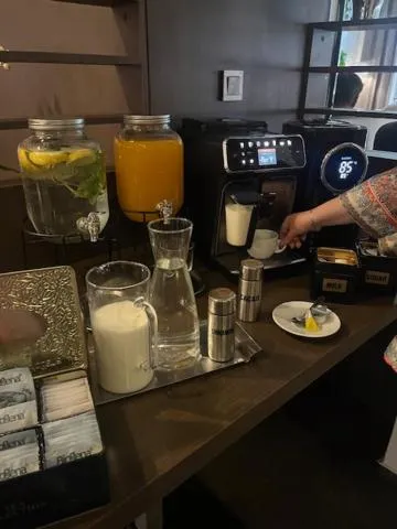 Buffet breakfast in HOTEL CENTRUM with free parking