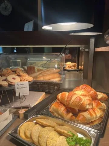 Buffet breakfast in HOTEL CENTRUM with free parking