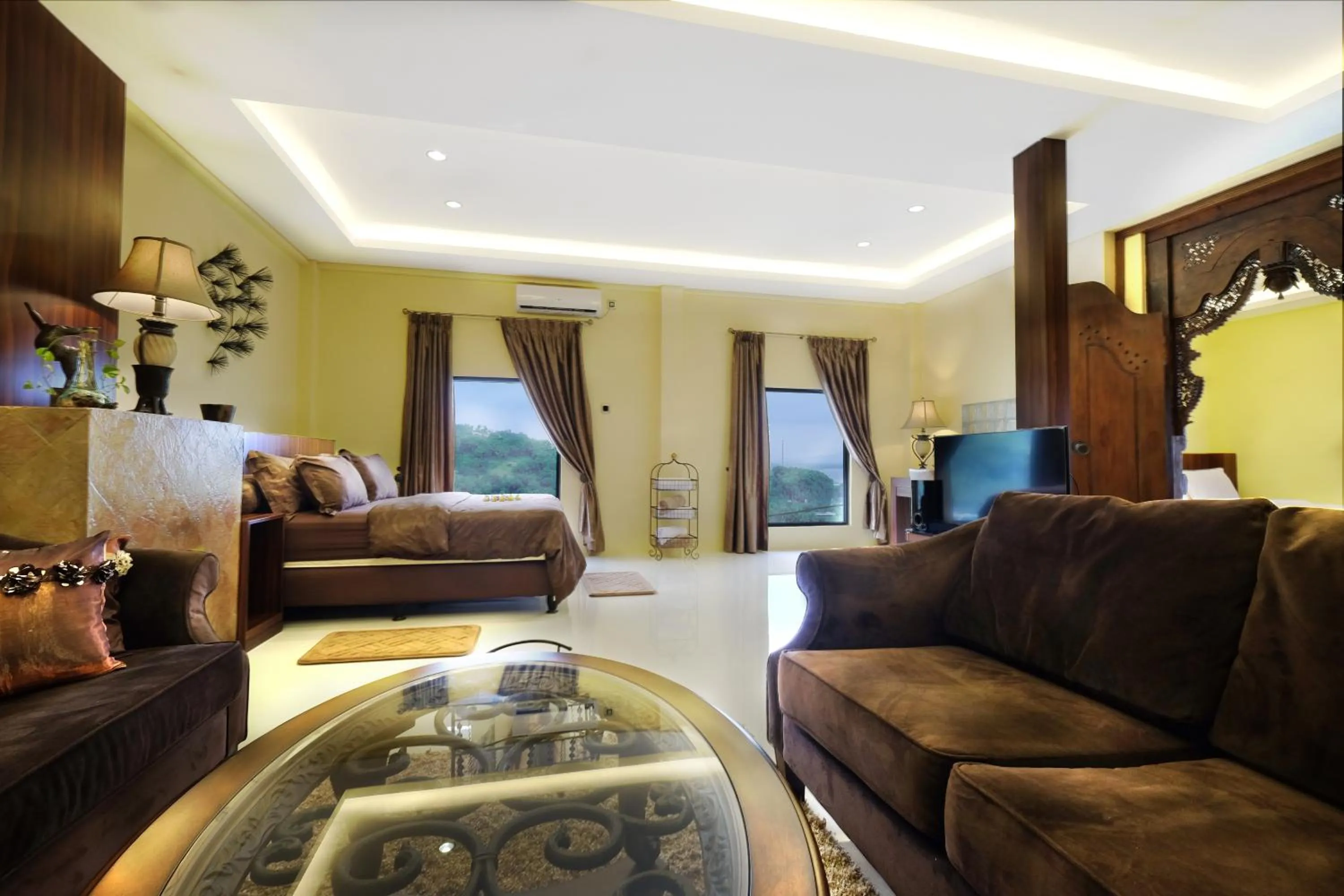 Bedroom in Villa Buah